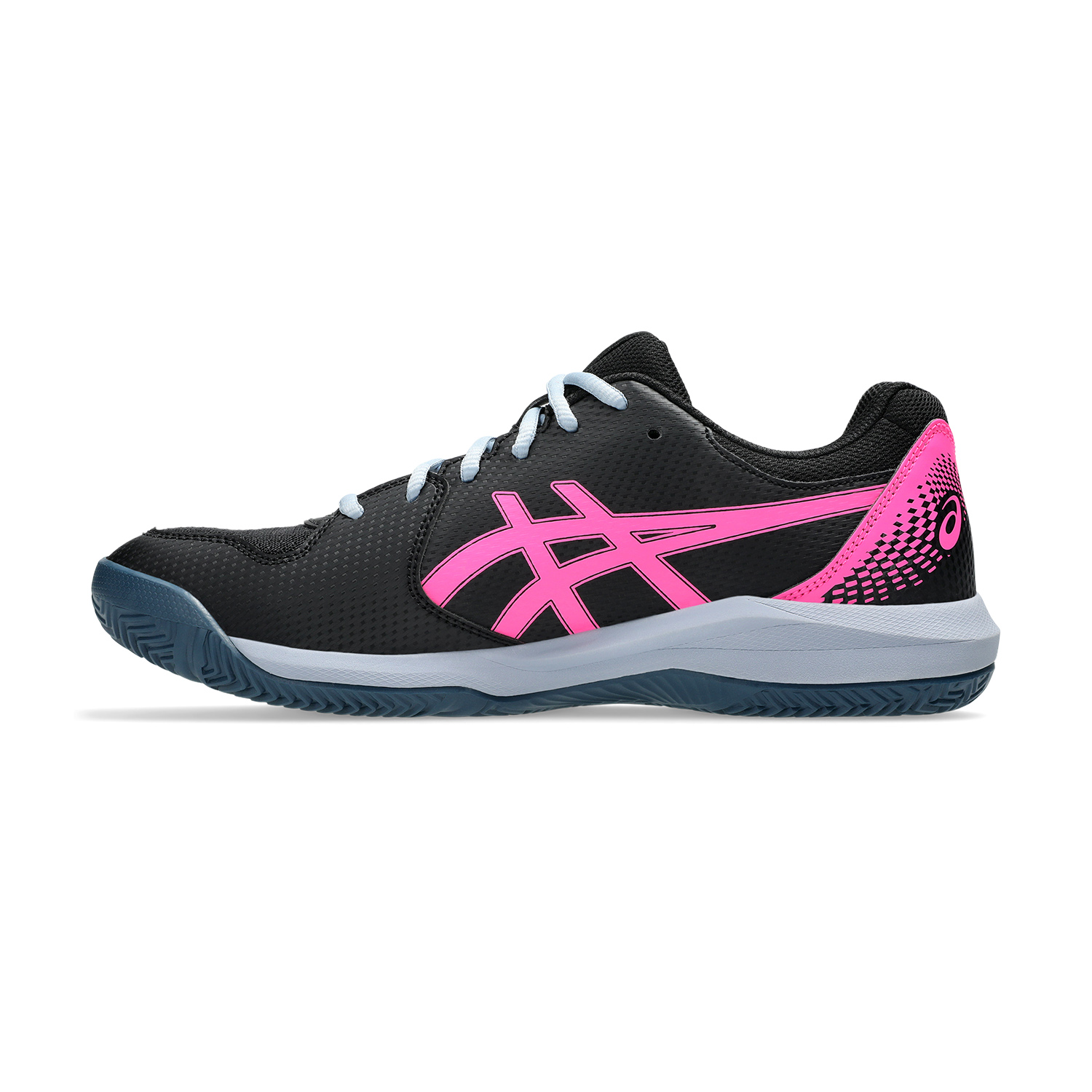Asics Gel Dedicate 8 Padel Men's Padel Shoes - Black/Aqua