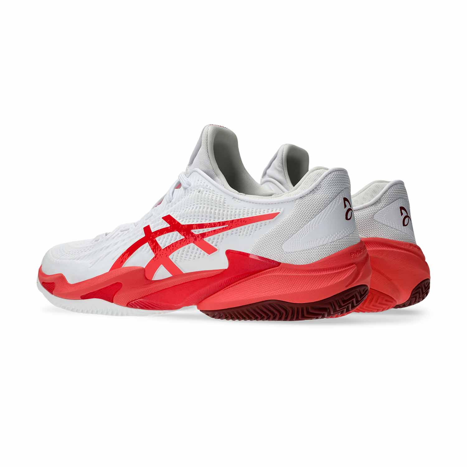 Asics Court FF 3 Novak Clay Men's Tennis Shoes - White