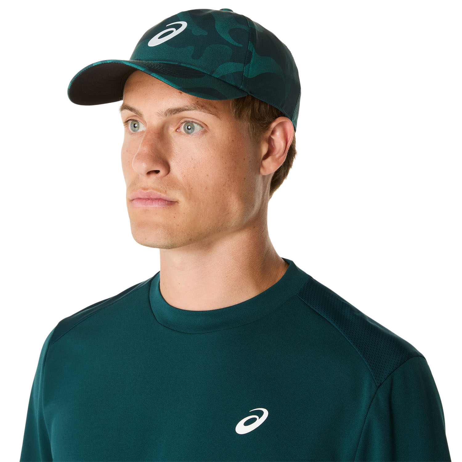 Asics Graphic Padel Cap Saxon Green - MisterPadel.com