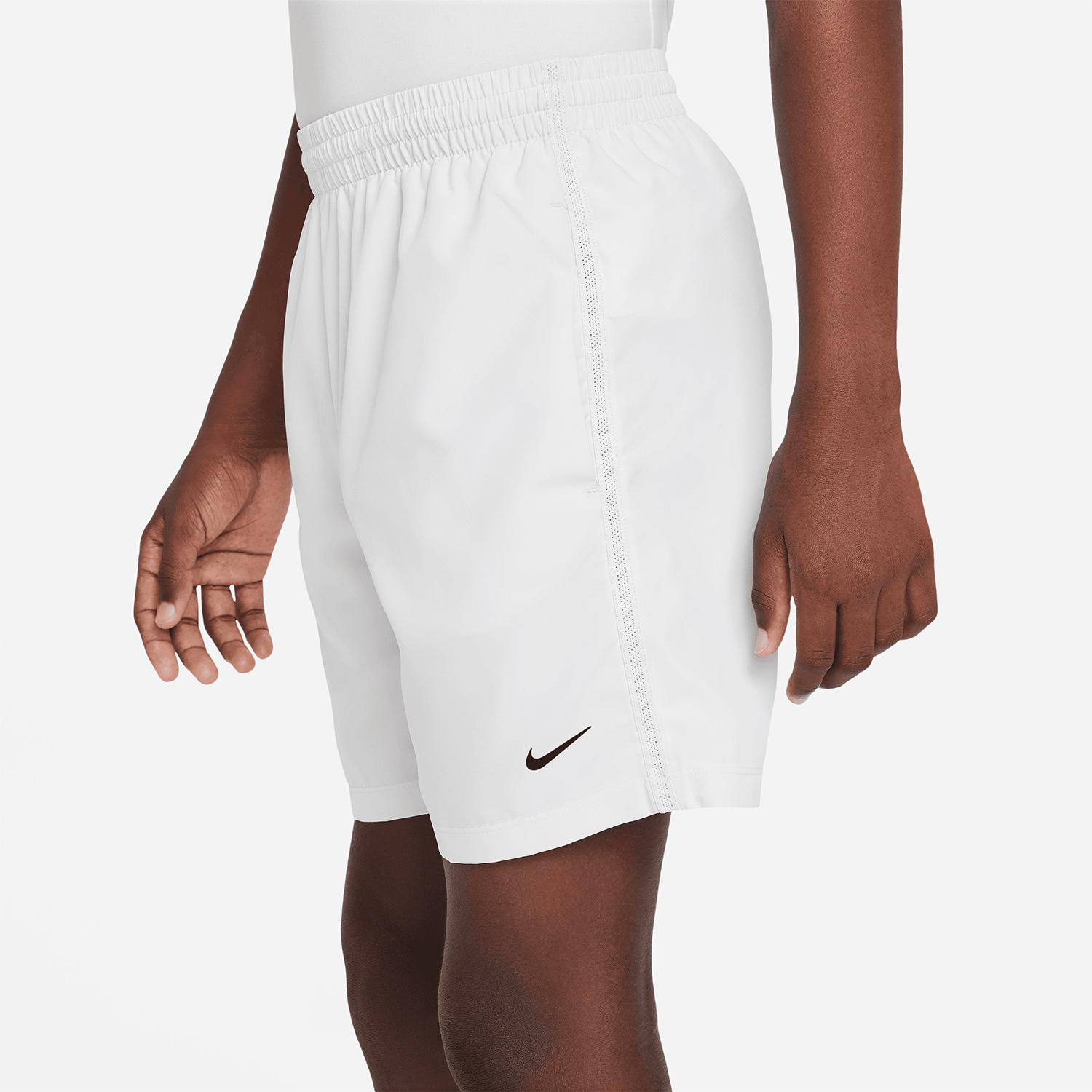 Nike Dri-FIT Icon 6in Pantaloncini Bambino - White/Black