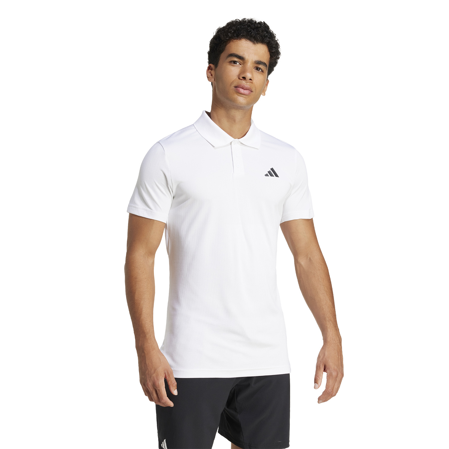 adidas Climacool Freelift Polo - White
