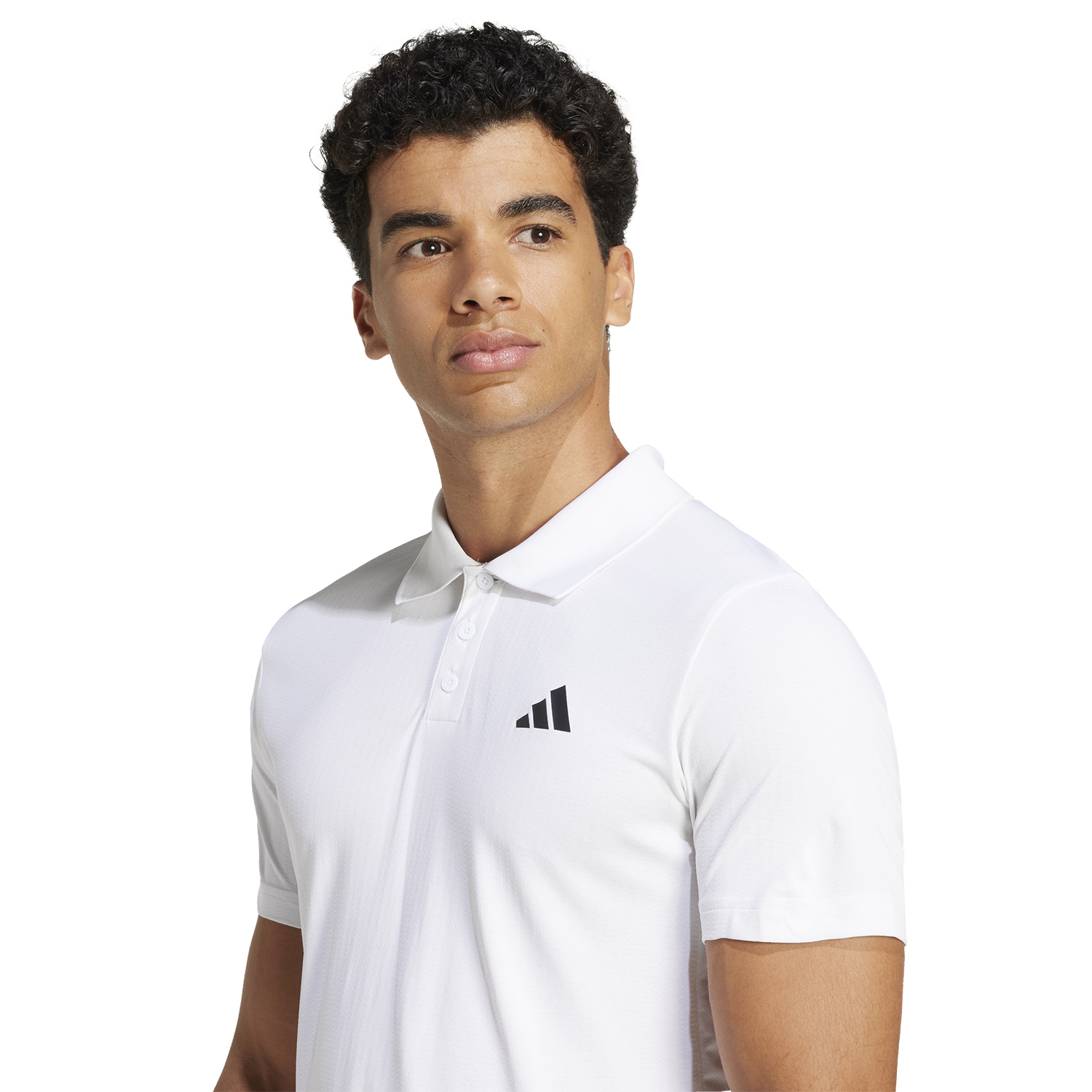 adidas Climacool Freelift Polo - White
