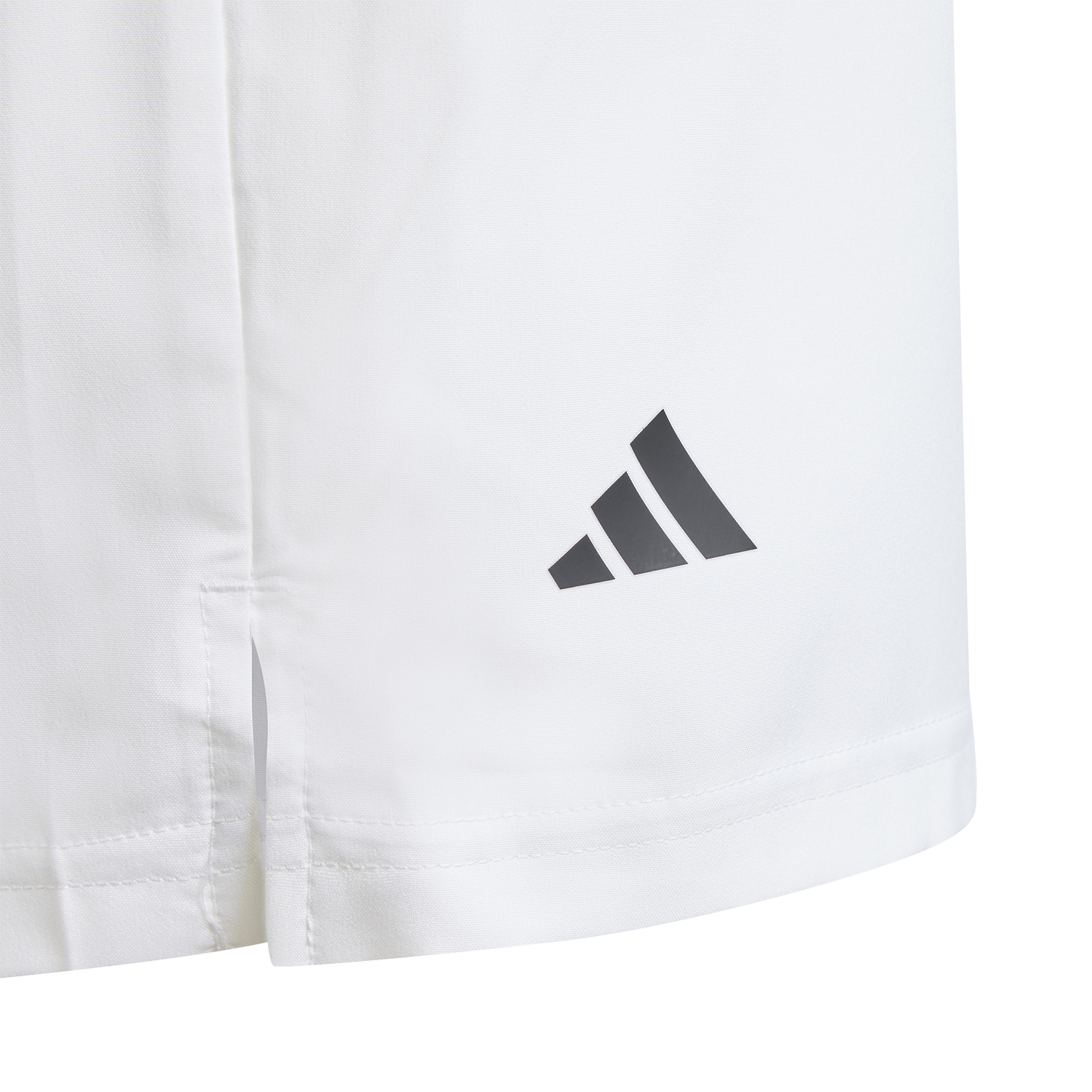 adidas Club 3 Stripes 5in Pantaloncini Bambino - White