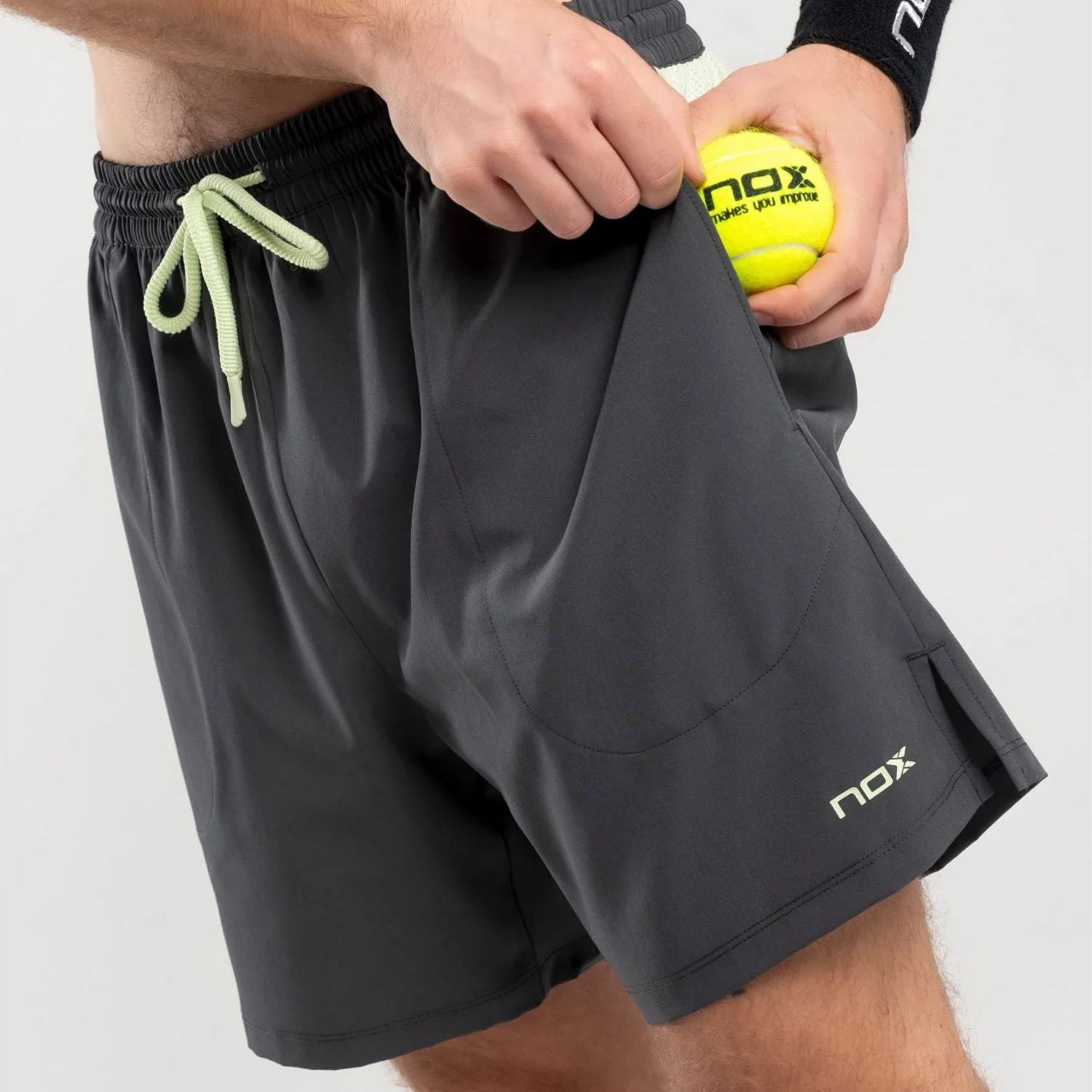 NOX Pro 5.5in Shorts - Charcoal Grey