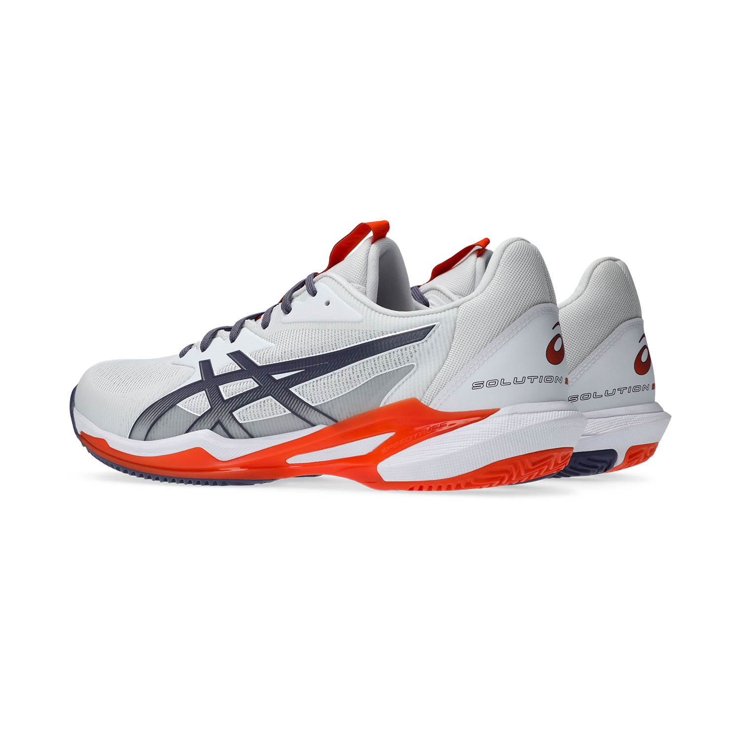 Asics Solution Speed FF 3 Clay Men's Tennis Shoes - White