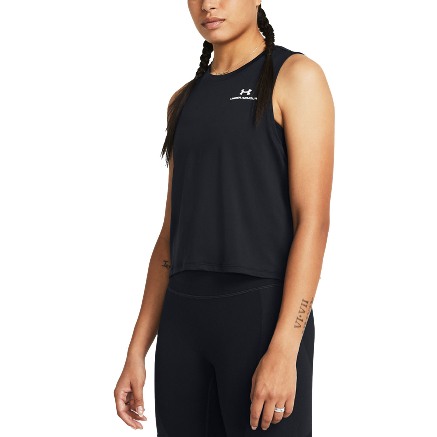 Under Armour Vanish Energy Top - Black/White