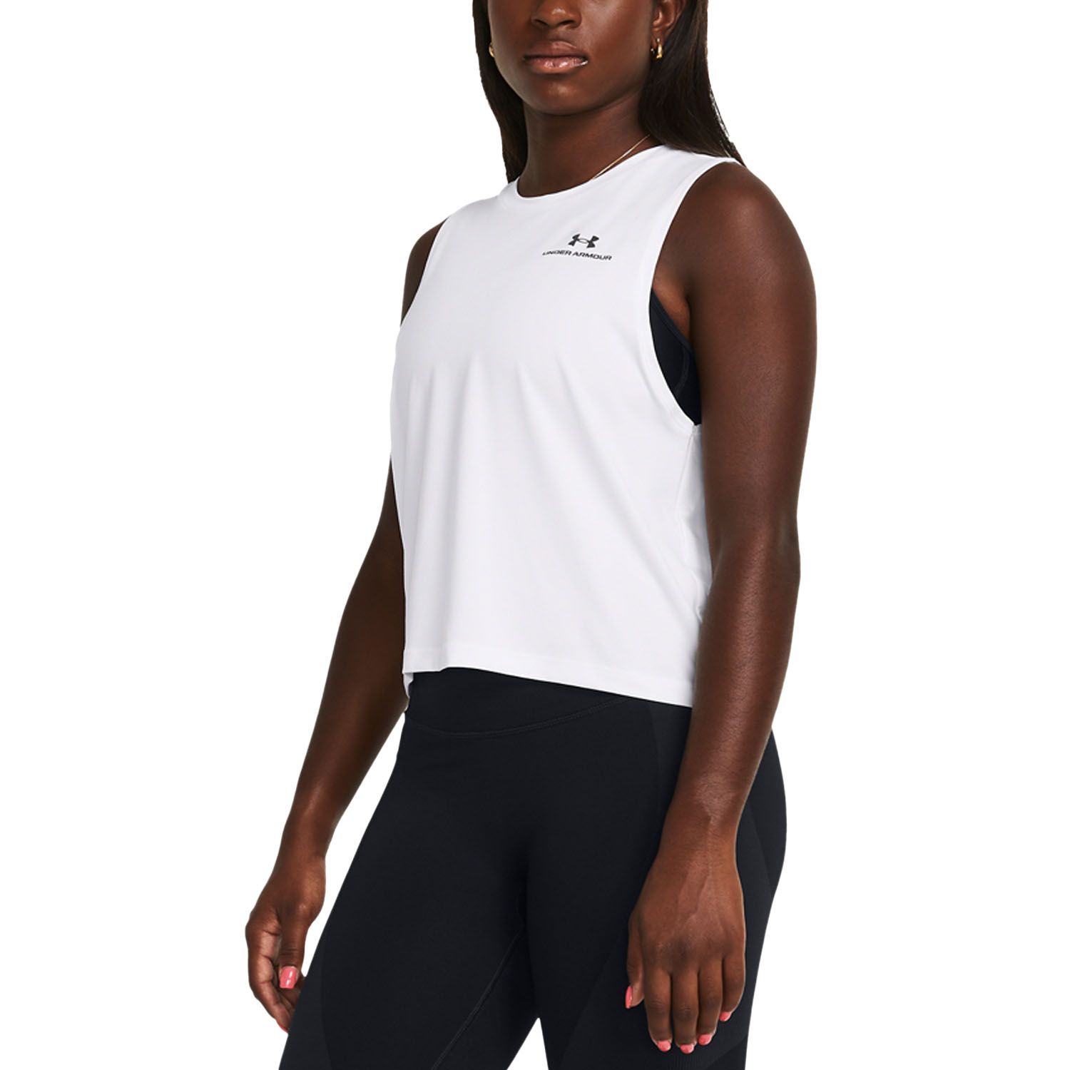Under Armour Vanish Energy Top - White/Black