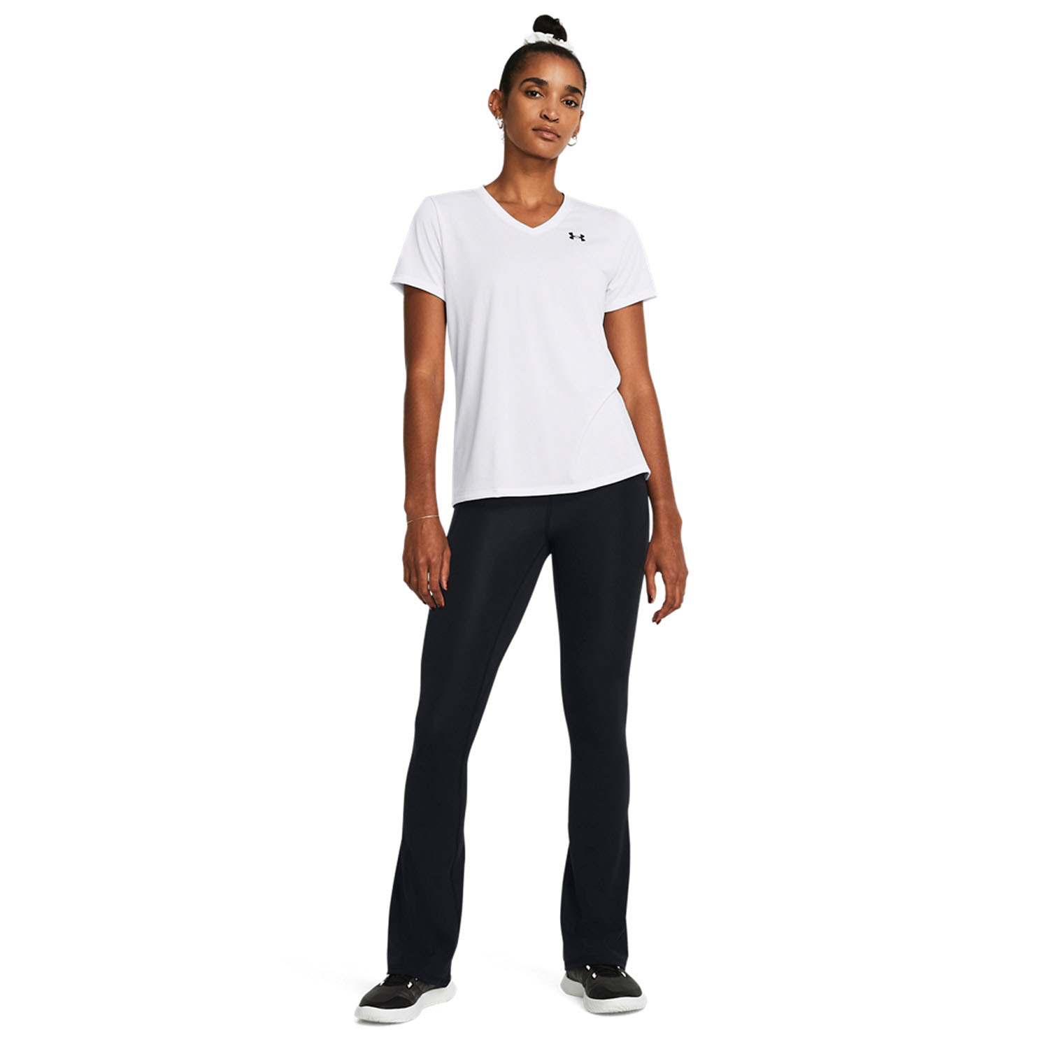 Under Armour Tech Solid T-Shirt - White/Black