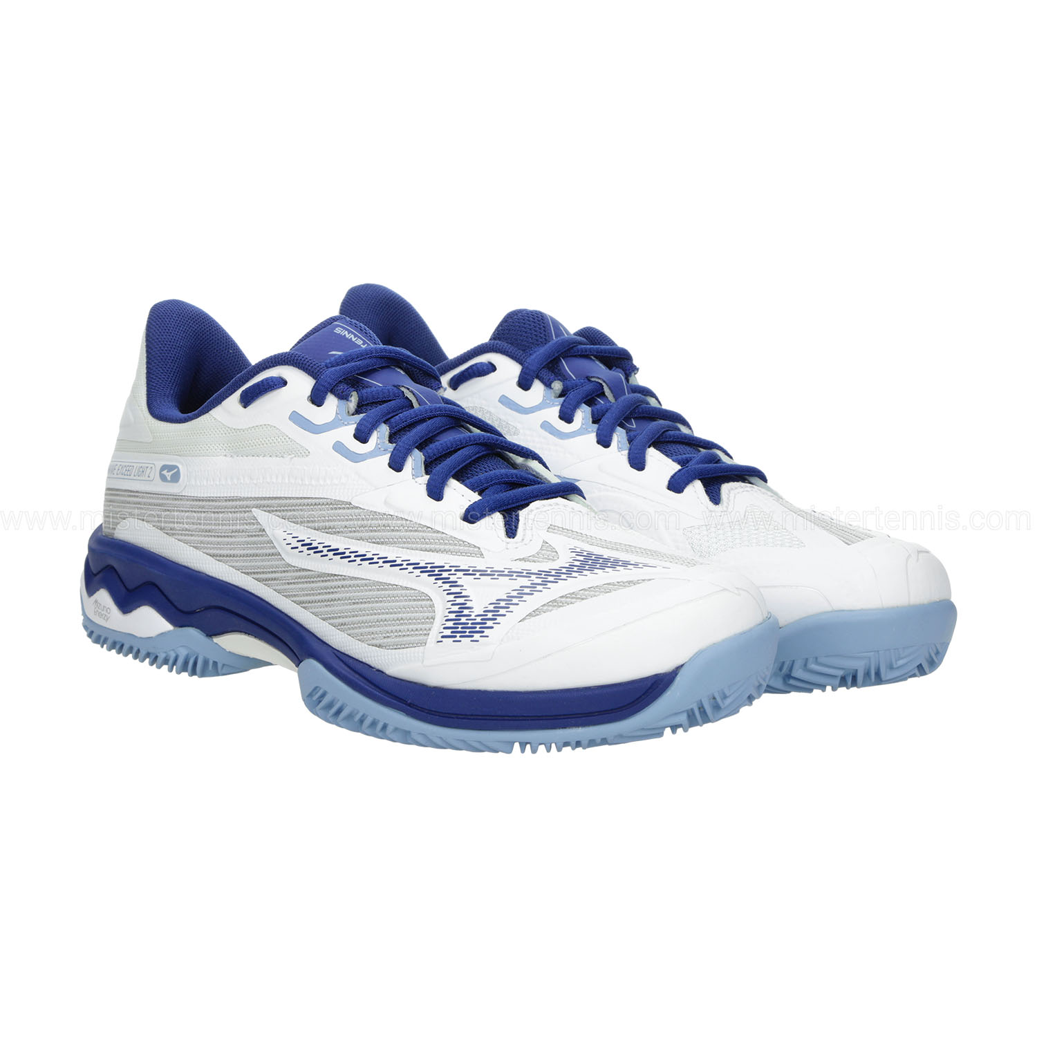 Mizuno Wave Exceed Light 2 Clay Women's Tennis Shoes White