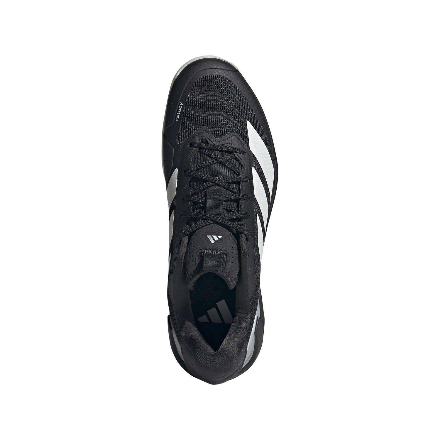 adidas ADIZERO Ubersonic 5 Clay - Core Black/Zero Metal/Grey Two