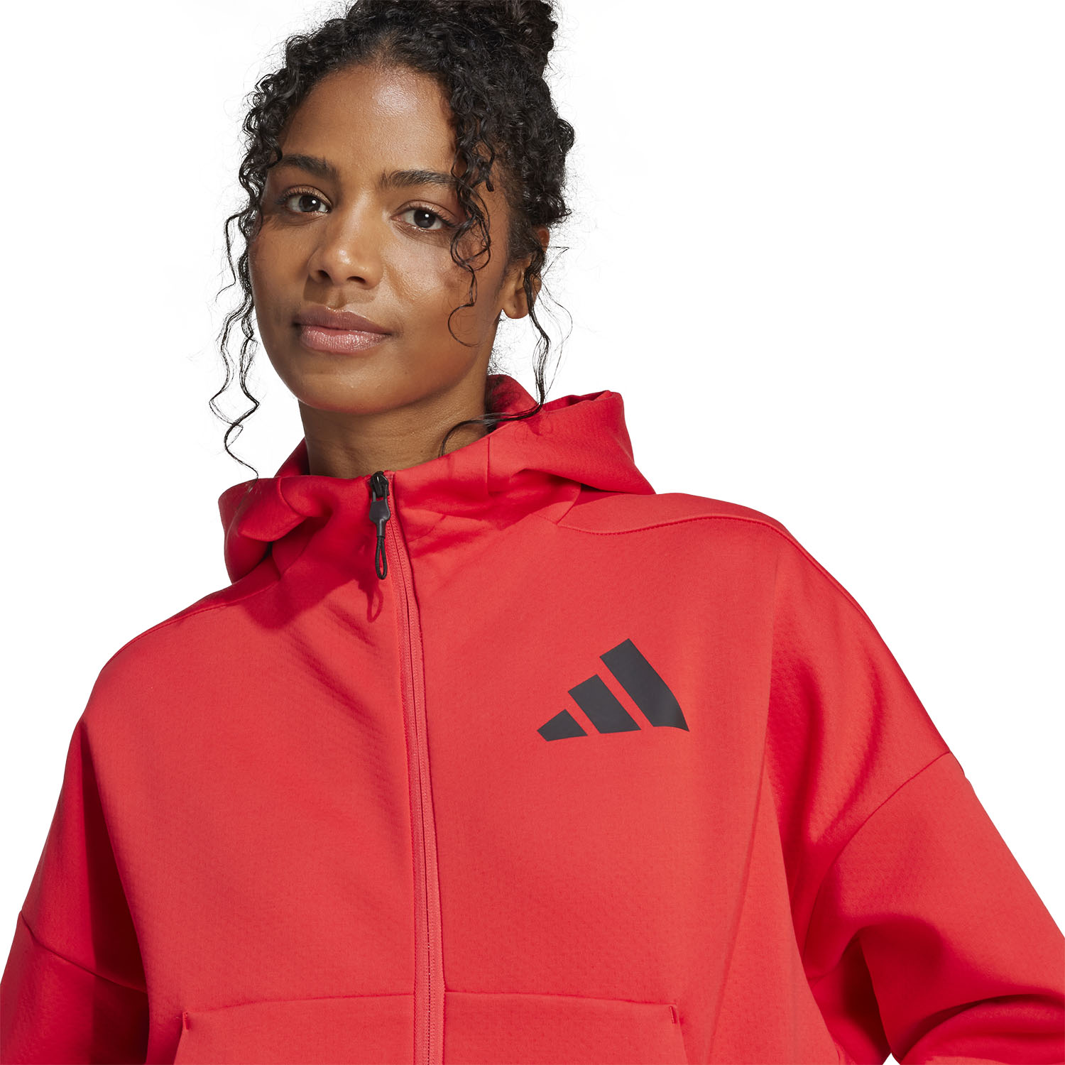 adidas gazelle silver green womens Women's Z.N.E Full Zip Hoodie