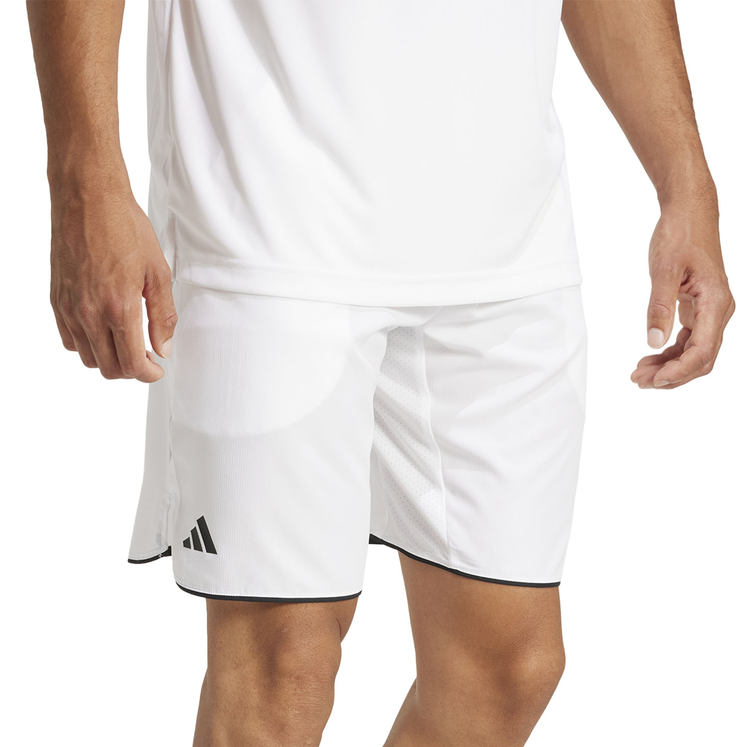 adidas Club Climacool 7in Shorts - White