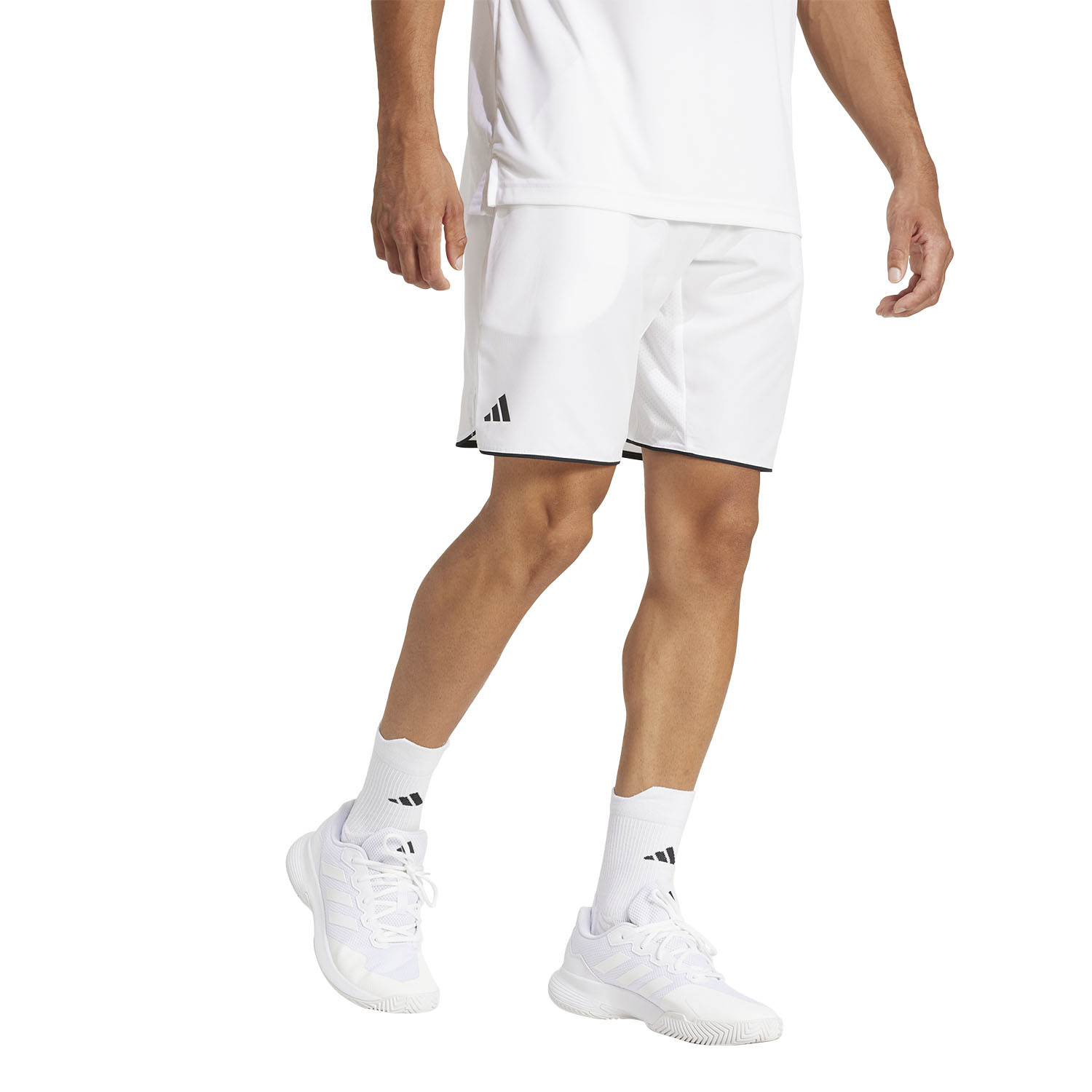 adidas Club Climacool 7in Shorts - White