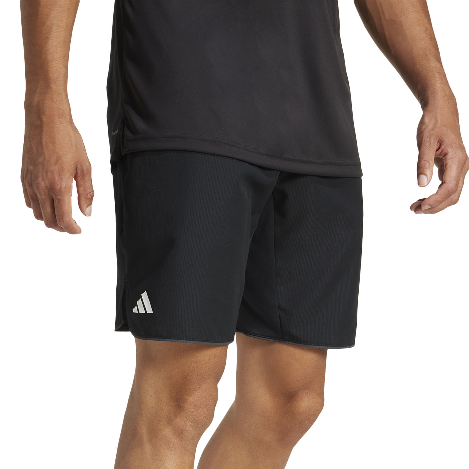 adidas Club Climacool 7in Shorts - Black