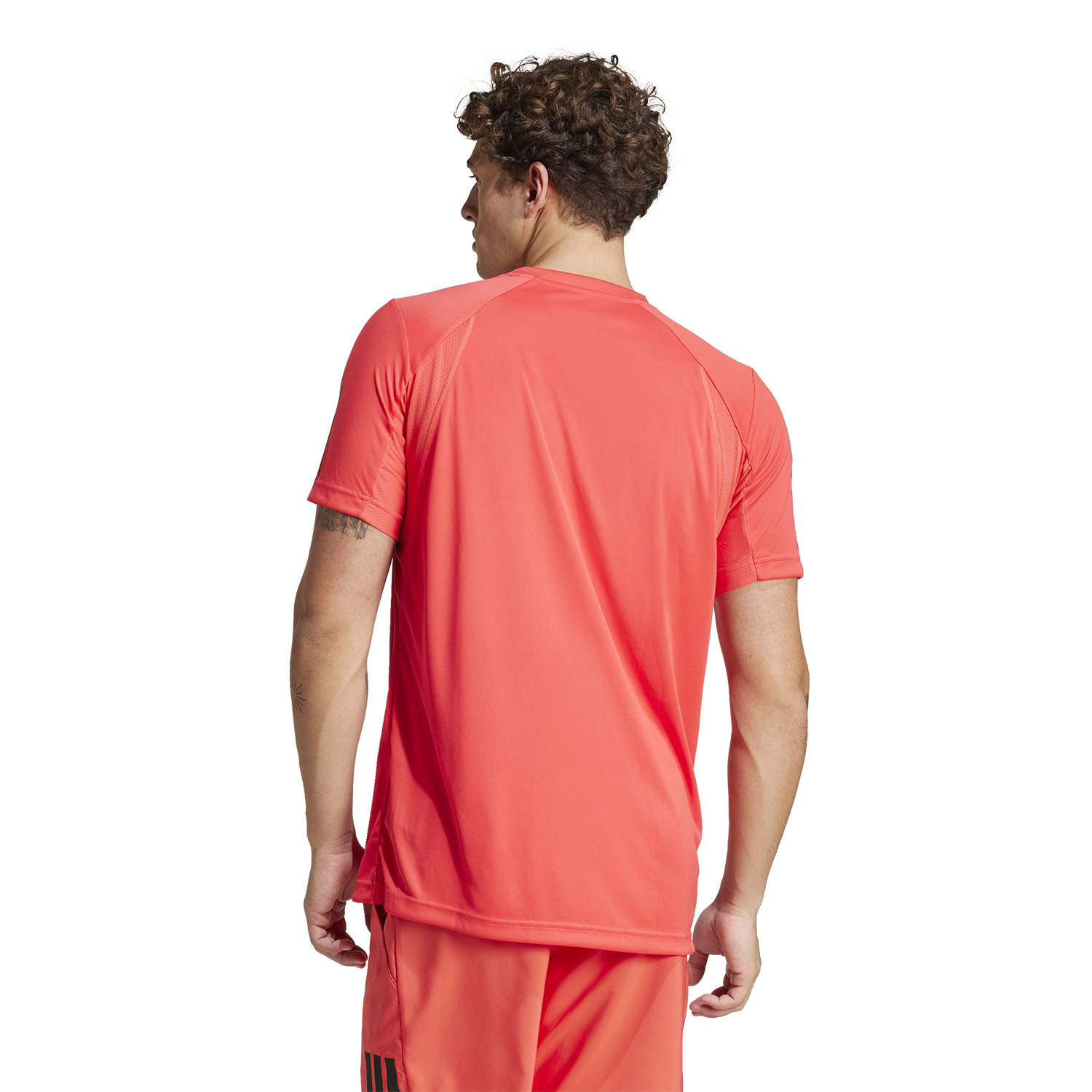 adidas Club Climacool Men's Padel T-Shirt - Semi Lucid Red