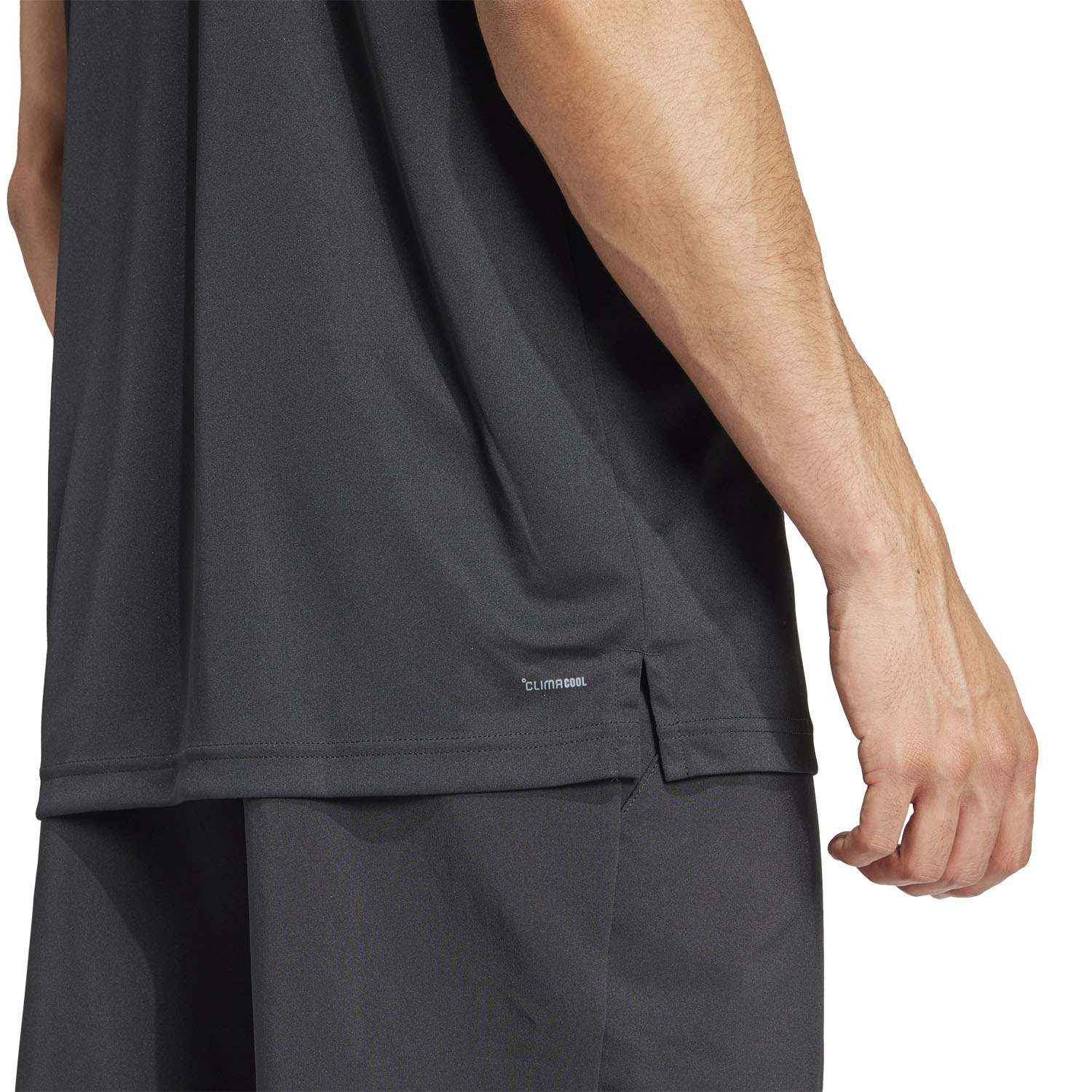 adidas 3 Stripes Club Polo - Black