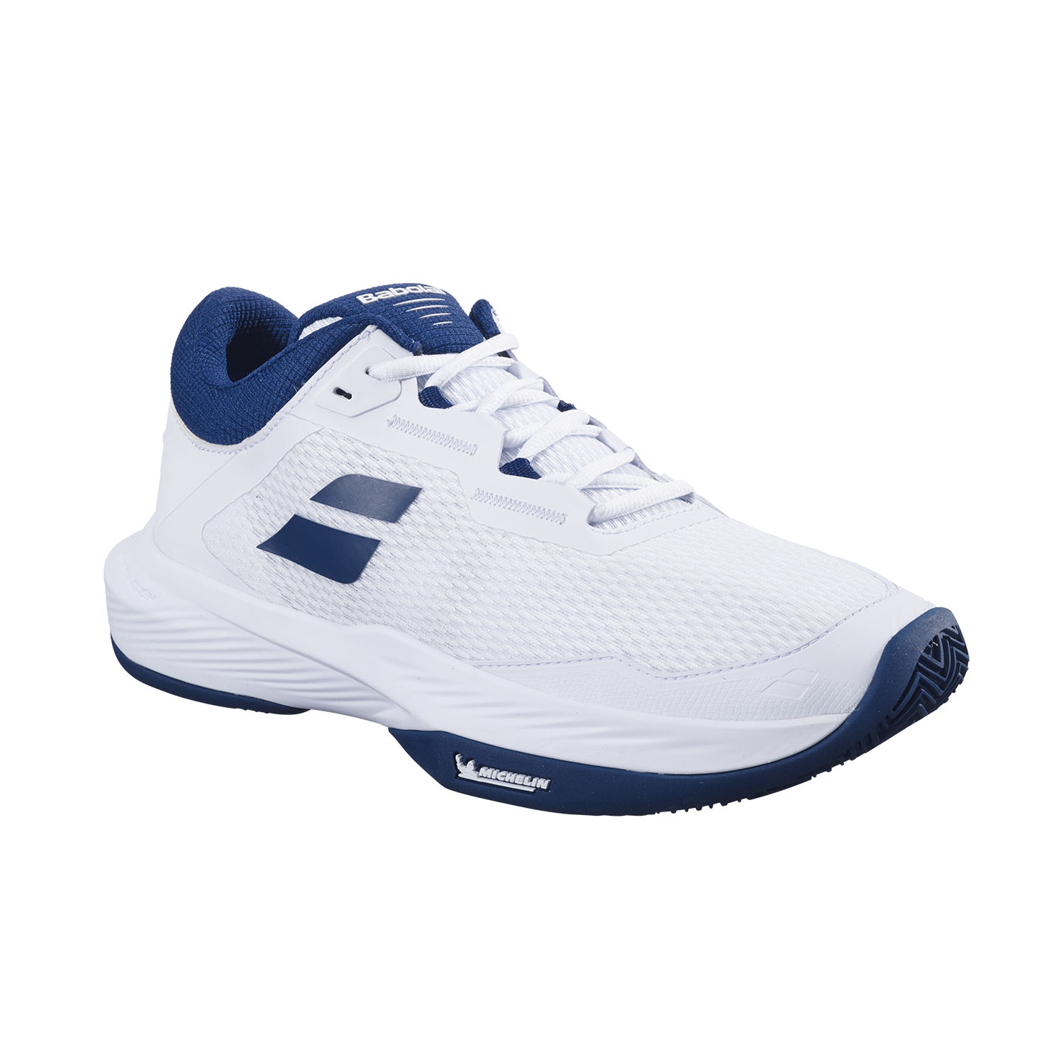 Babolat SFX 4 Clay - White/Estate Blue