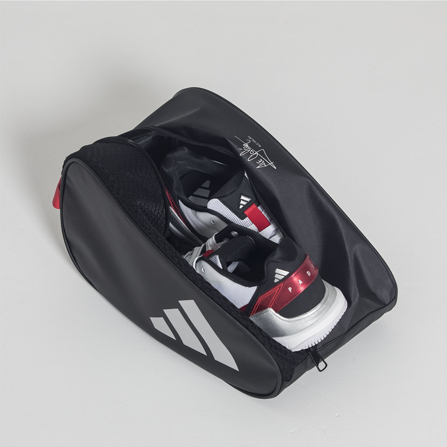 靴/バッグ adidas SPLY-350 adidas 3 Stripes Padel Shoe Bag - Black/Red