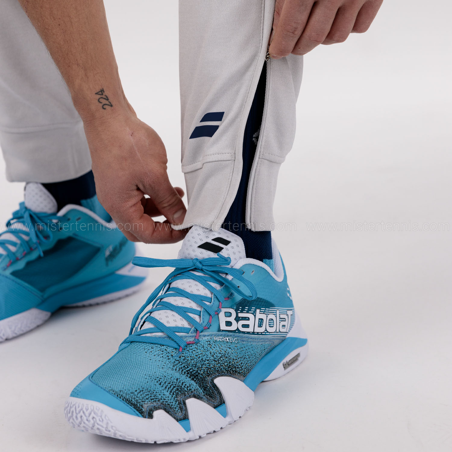Babolat Juan Lebrón Pantaloni - Vapor/Heather