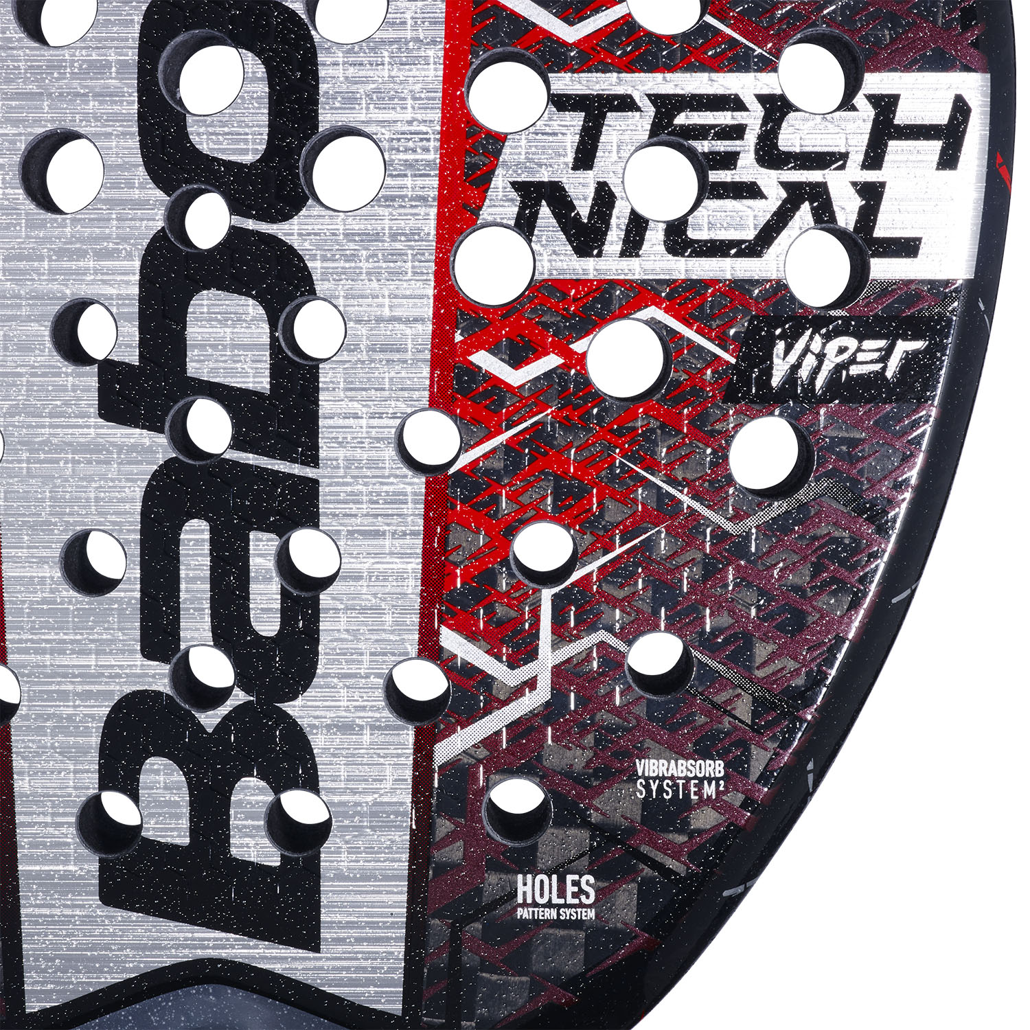 Babolat Technical Viper 2025 Padel - Red/Silver