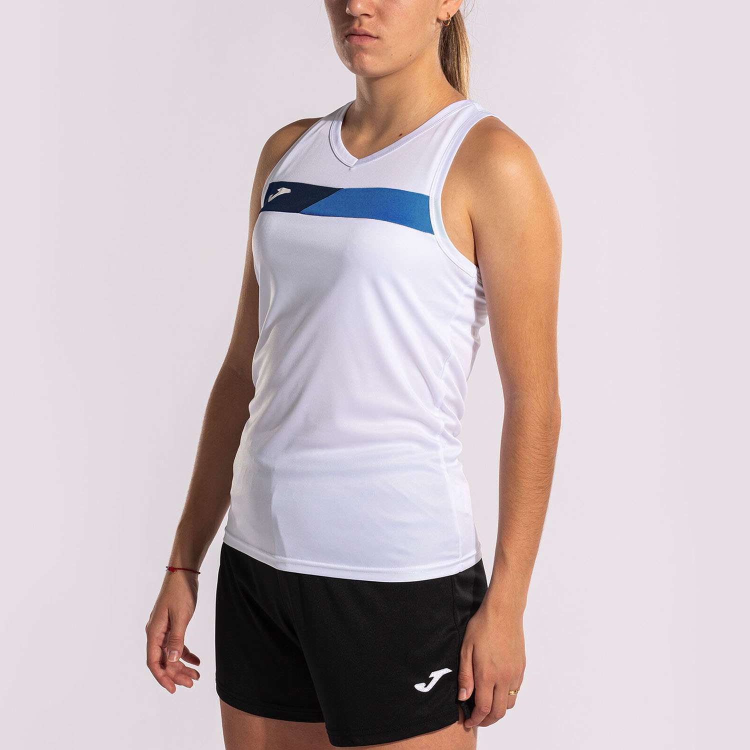 Joma Court Top - White/Royal/Dark Navy