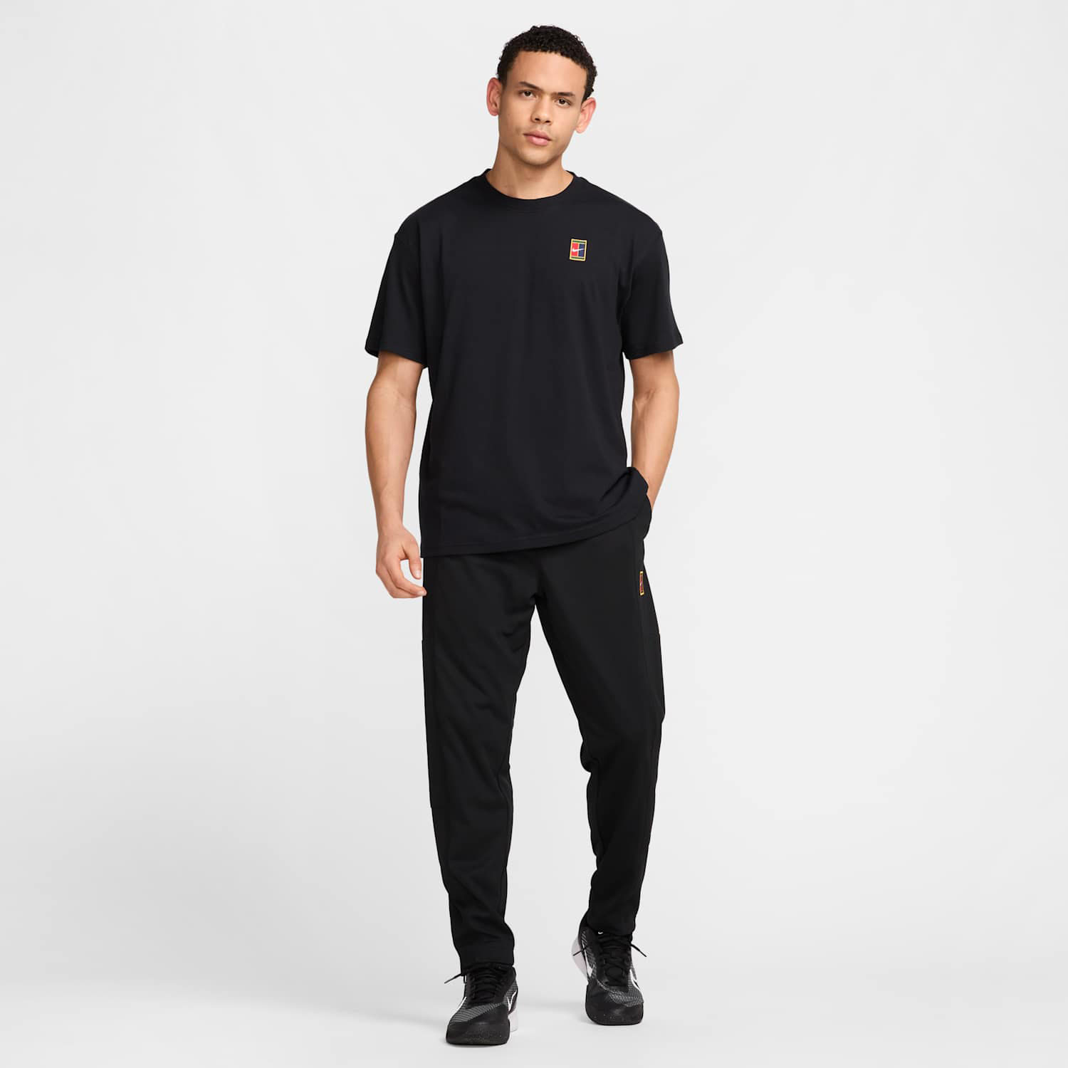 Nike Court Max90 T-Shirt - Black