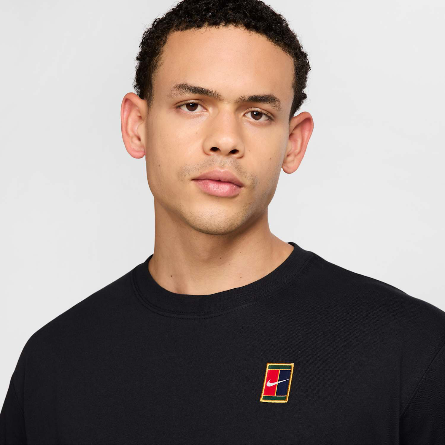 Nike Court Max90 T-Shirt - Black