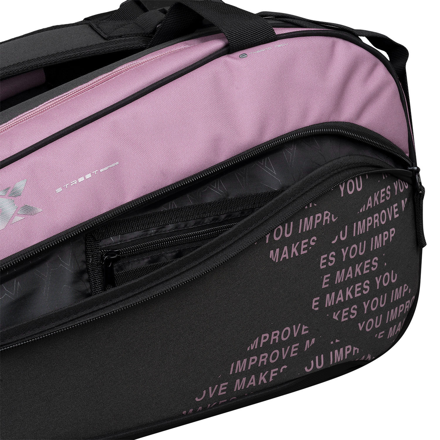 NOX Street Bag - Gris/Rosa