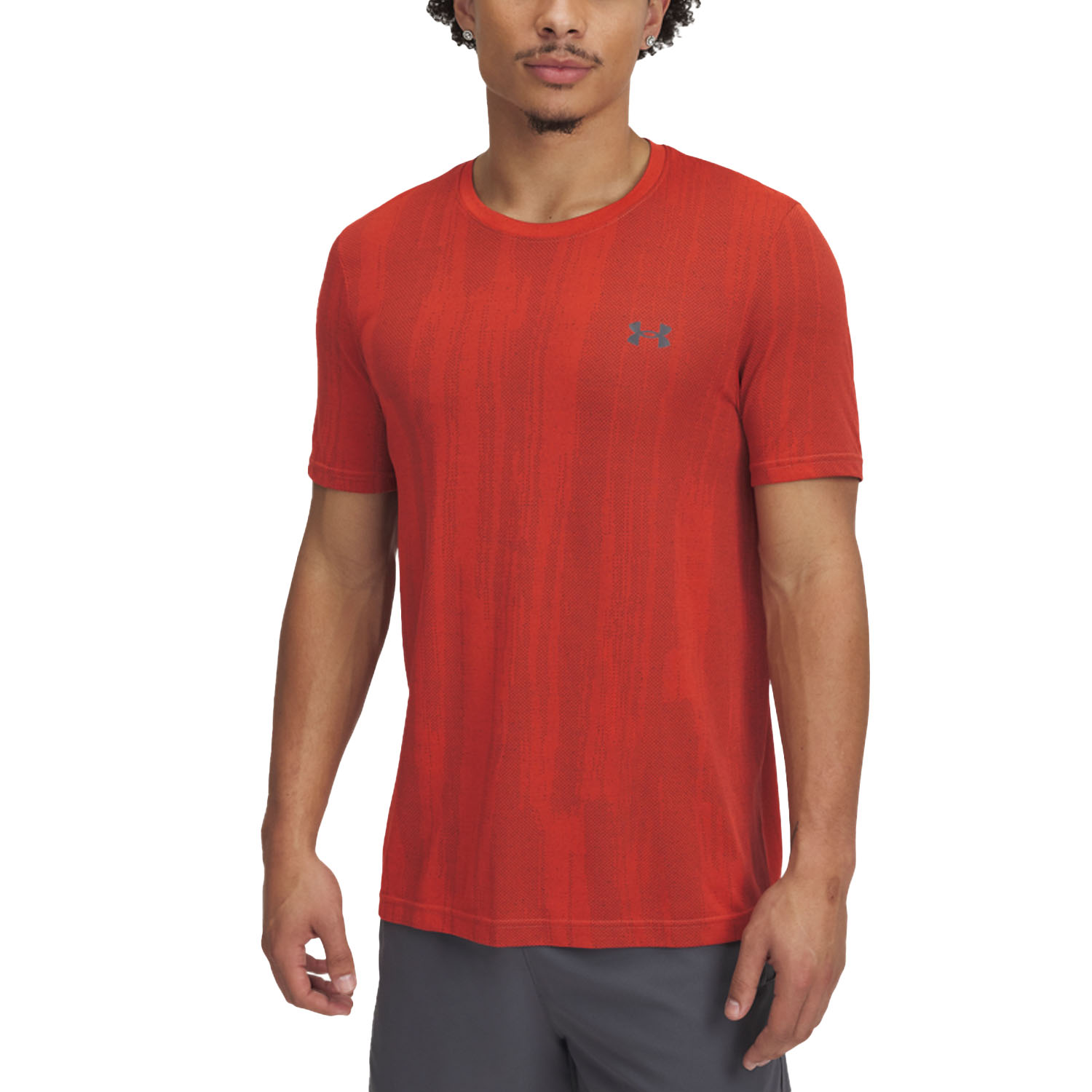 Under Armour Vanish Seamless Novelty Camiseta Padel Hombre - Fire