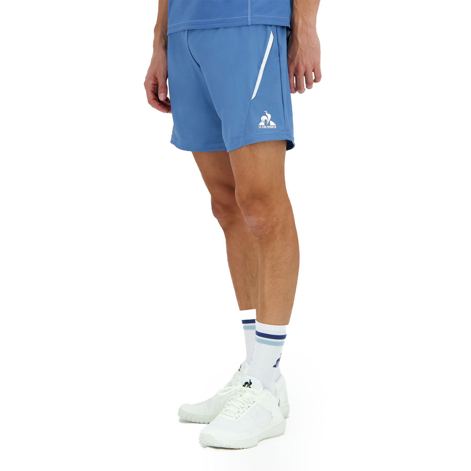 Le Coq Sportif Pro Logo 7in Pantaloncini - Pacific Coast