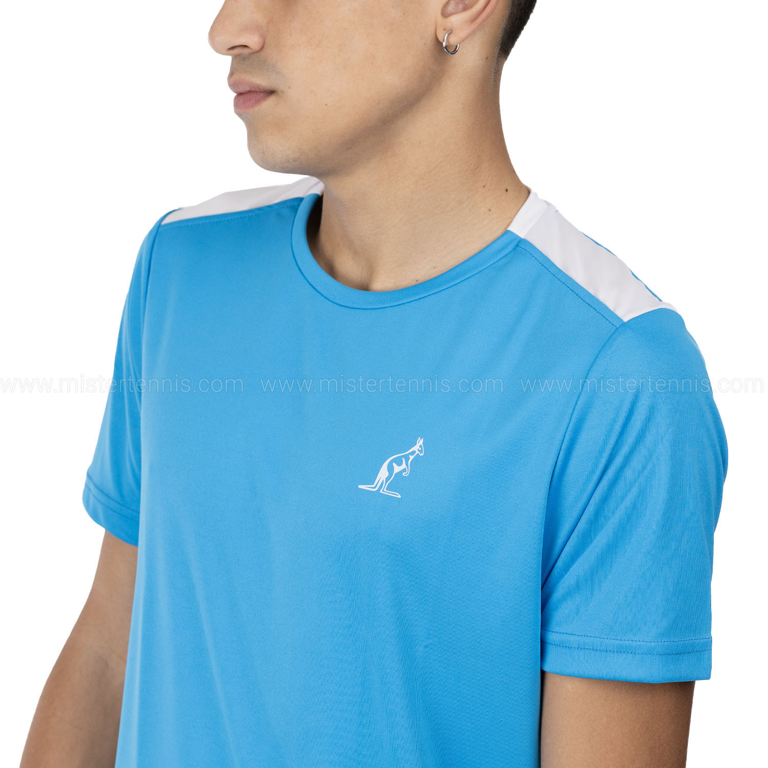 Australian Ace Energy Camiseta - Turchese Glossy/White