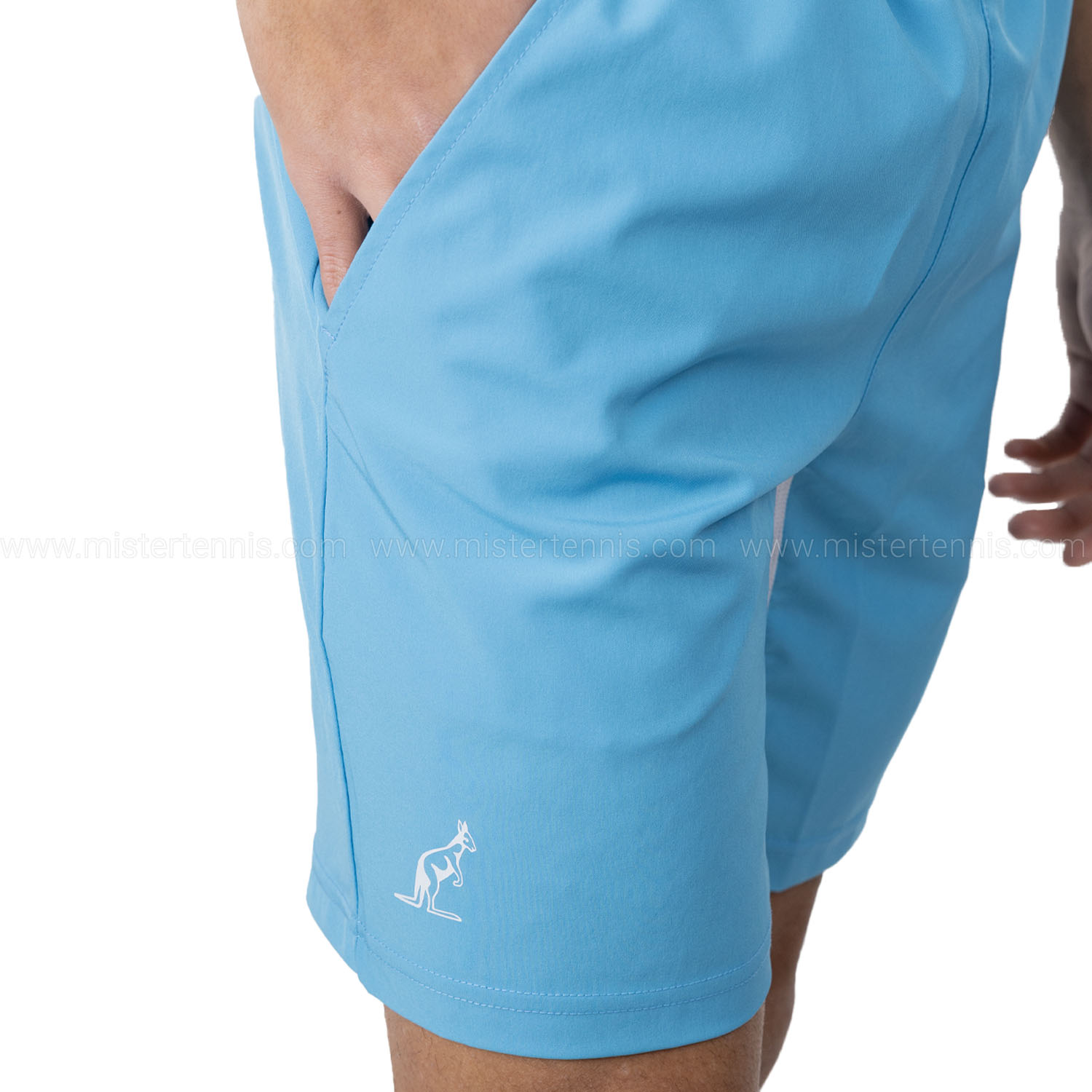 Australian Slam Match 8in Shorts - Turchese Glossy