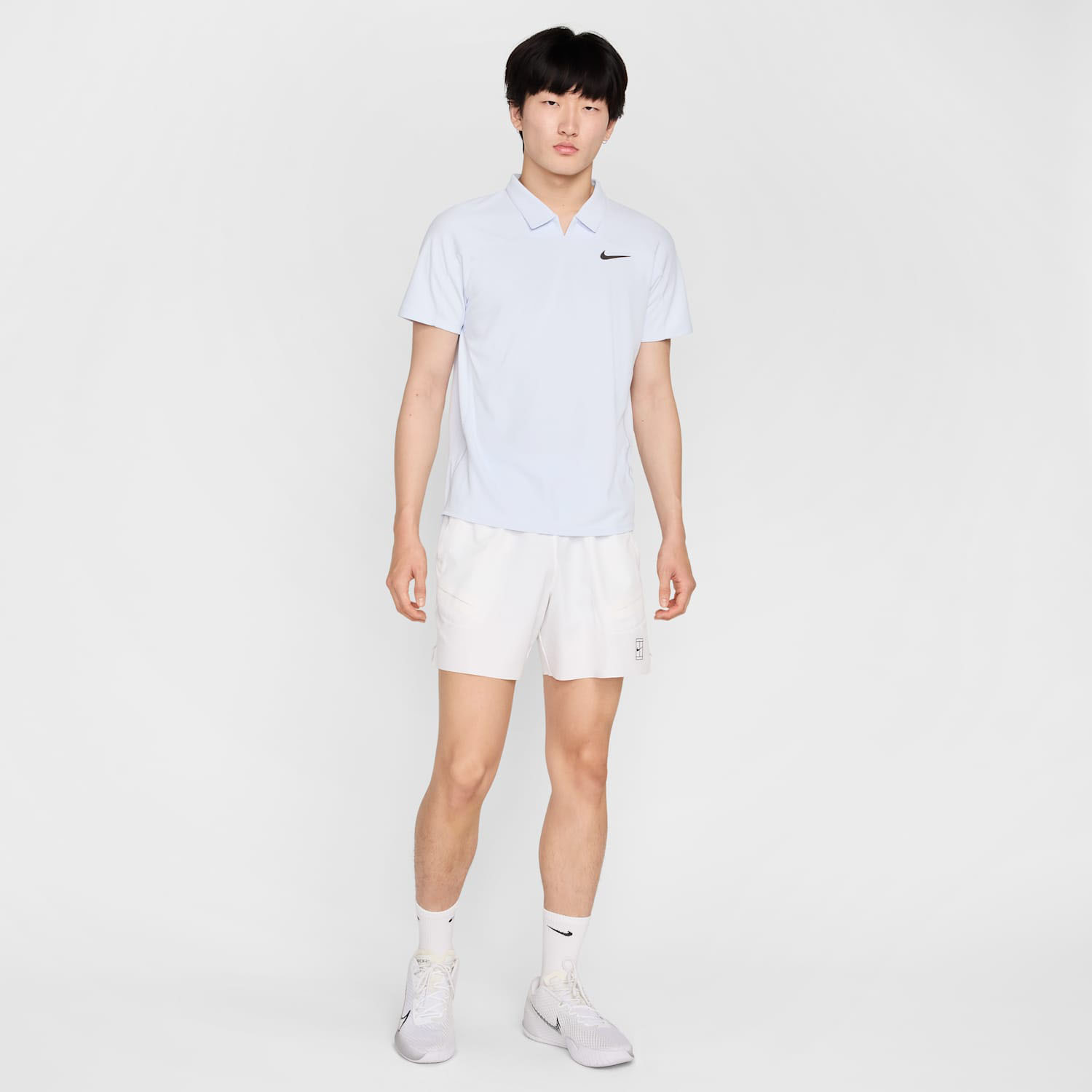 Nike Slam Polo - Football Grey/Medium Ash