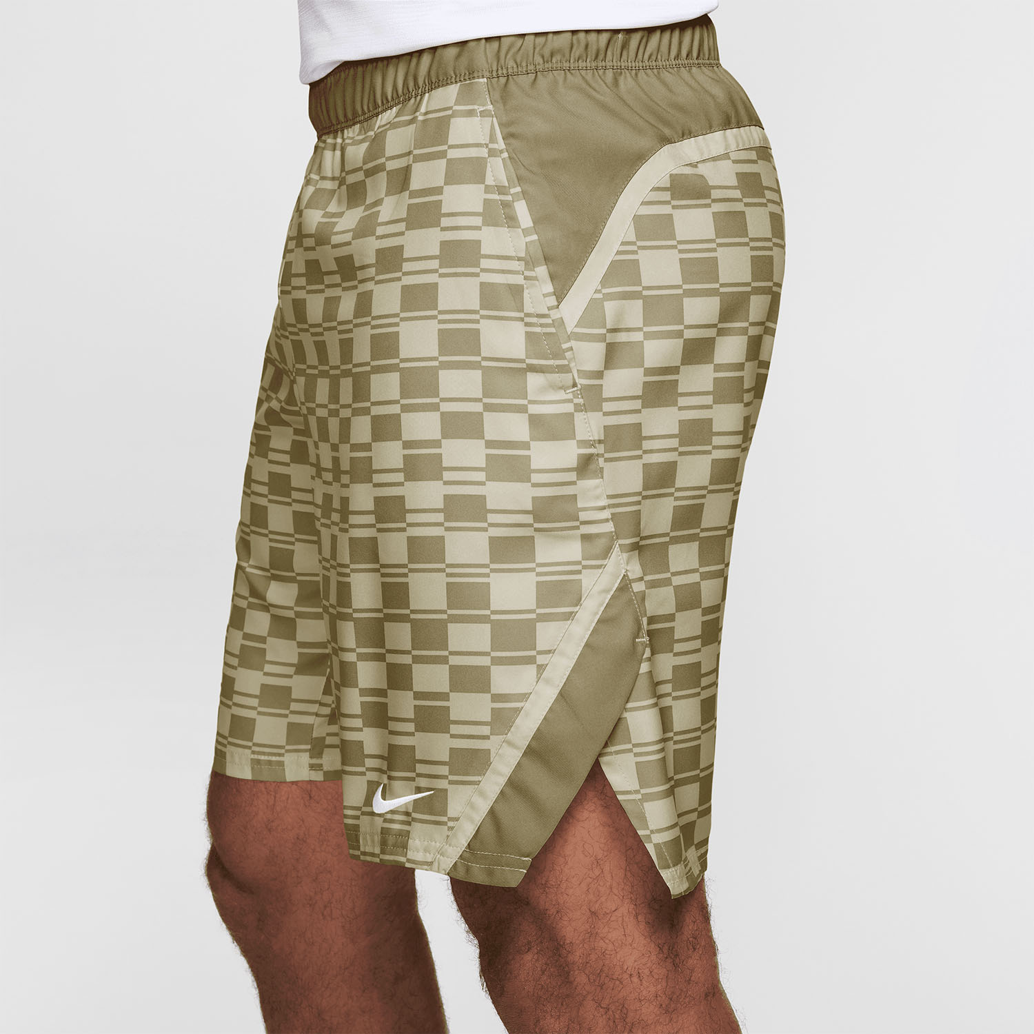 Nike Court Victory 9in Shorts - Light Khaki/White