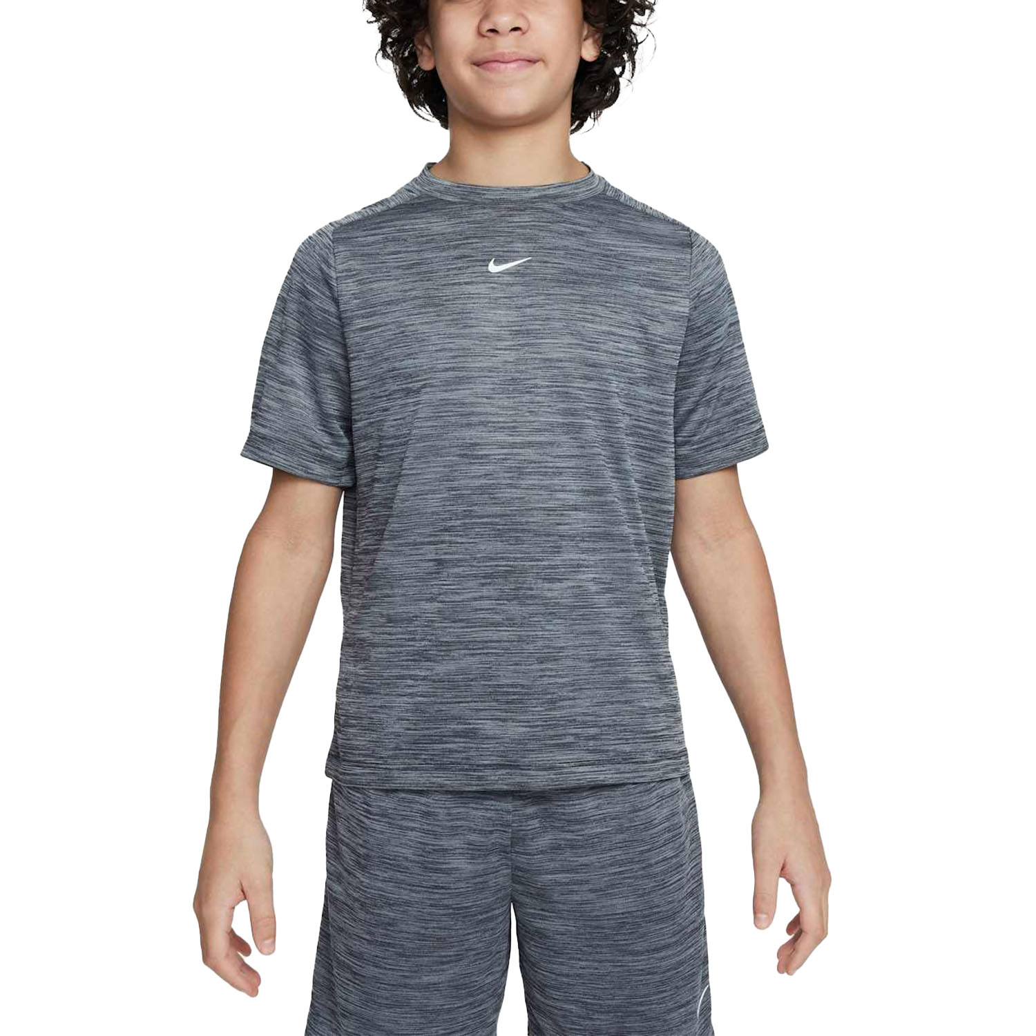 Nike Multi Maglietta Bambino - Black/Light Smoke Grey/White