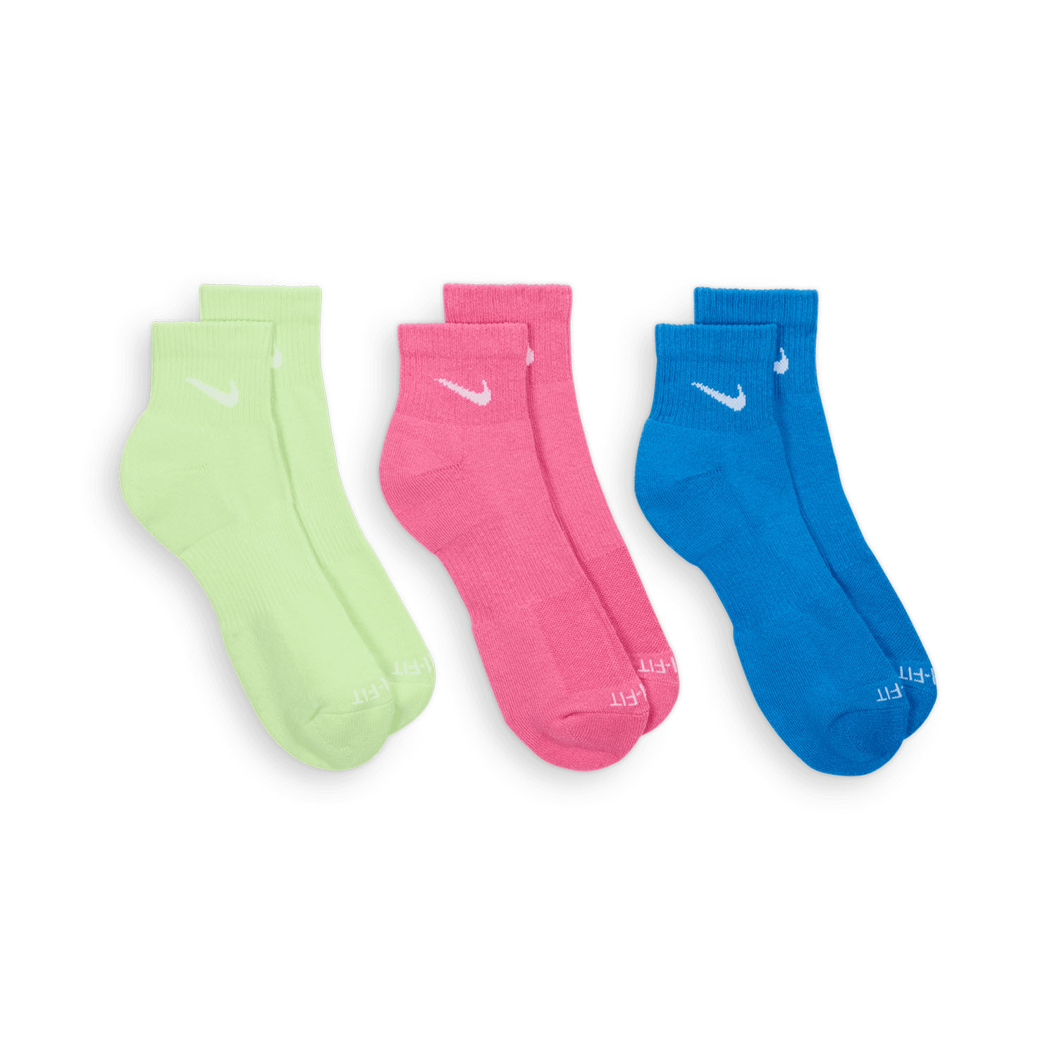 Nike Everyday Plus Cushioned Logo x 3 Calze - Multi Color