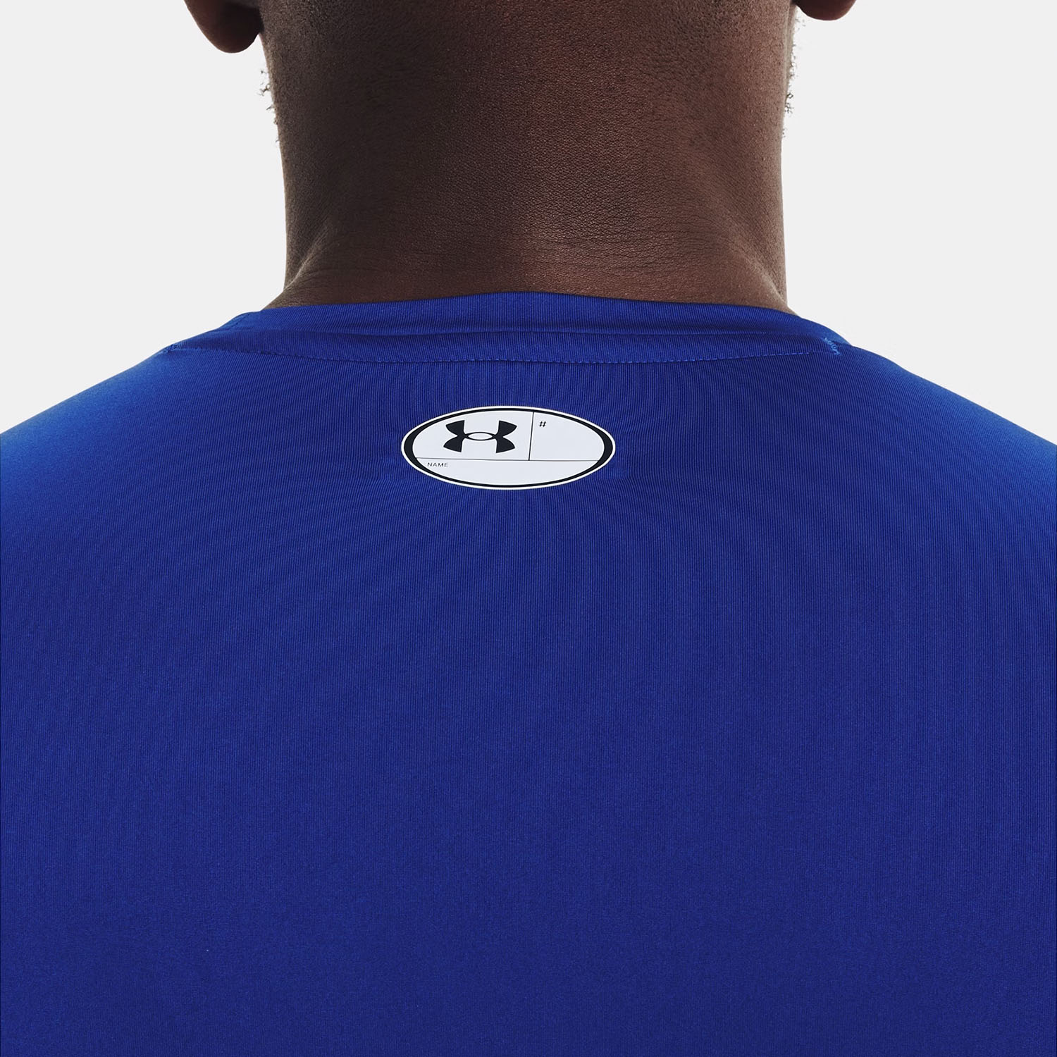 Under Armour HeatGear Compression Camiseta - Royal/White