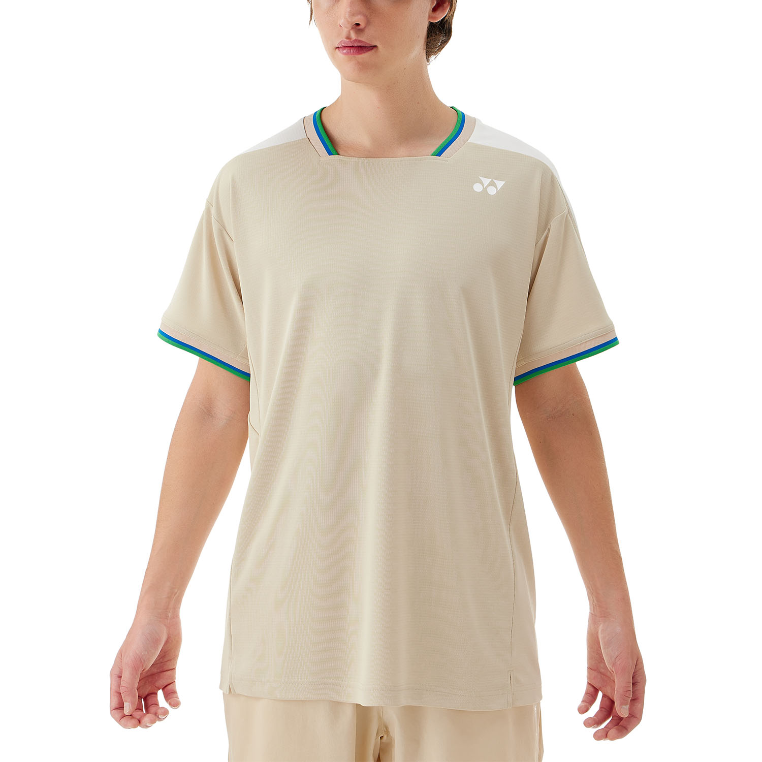 Yonex Practice Logo Camiseta - Ice Beige