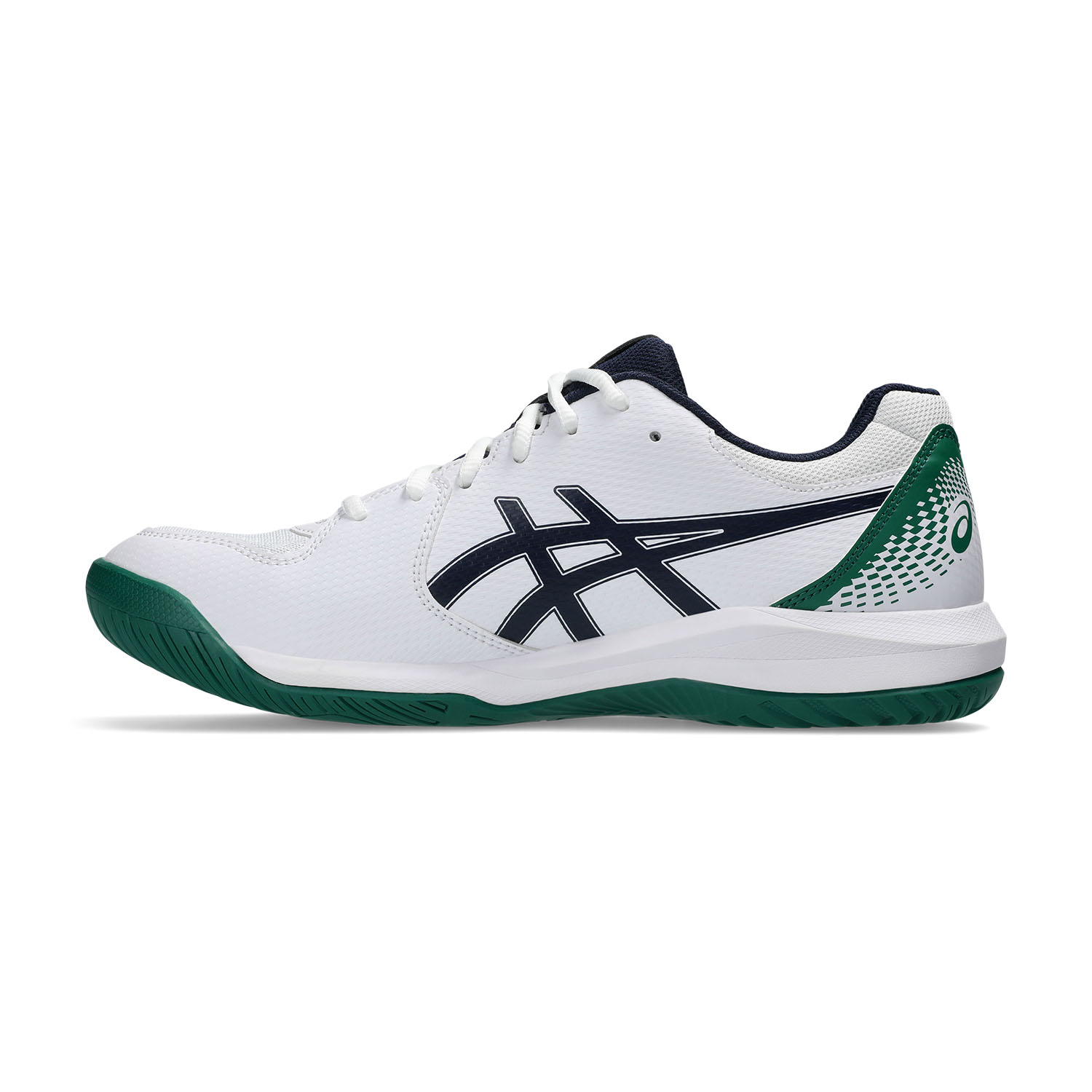 ASICS Gel Dedicate 8 Men's Tennis Shoes - White/Midnight