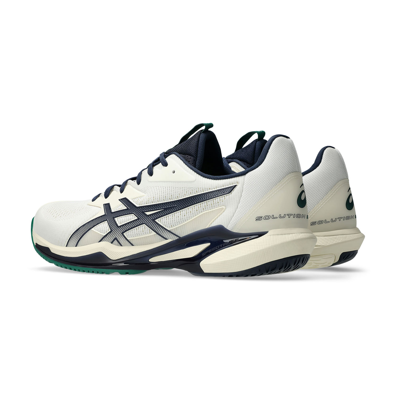【ねむねむ】asics SOLUTION SPEED FF 3 OC Asics Solution Speed FF 3 Men's Tennis Shoes - Cream/Midnight