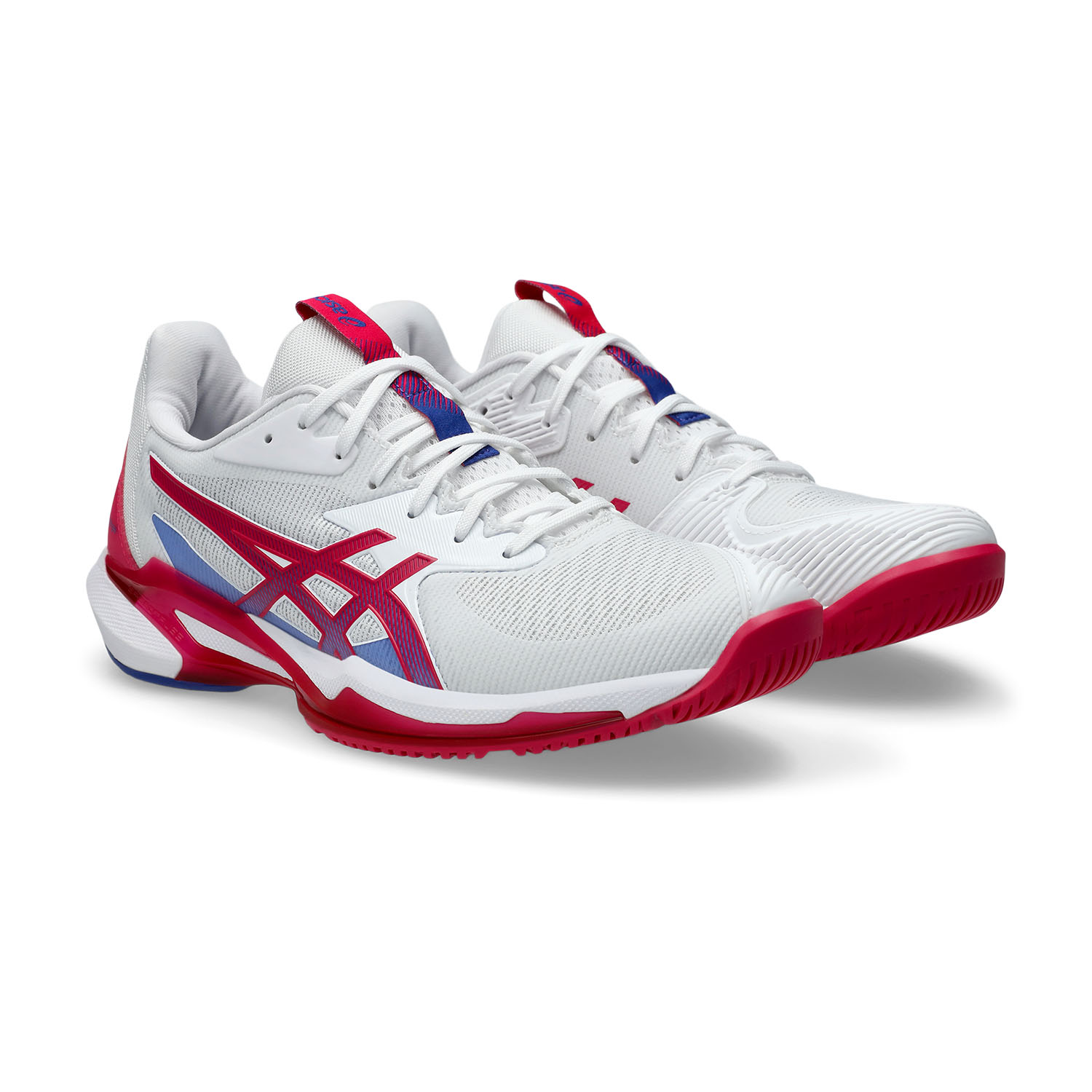 Asics Solution Speed FF 3 Women's Tennis Shoes - White