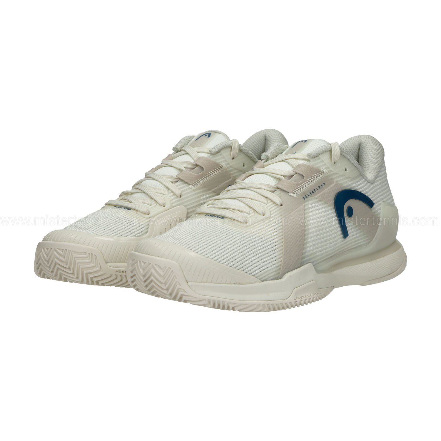 HEAD Sprint Pro 4.0 Clay - Chalk White/Twilight Blue