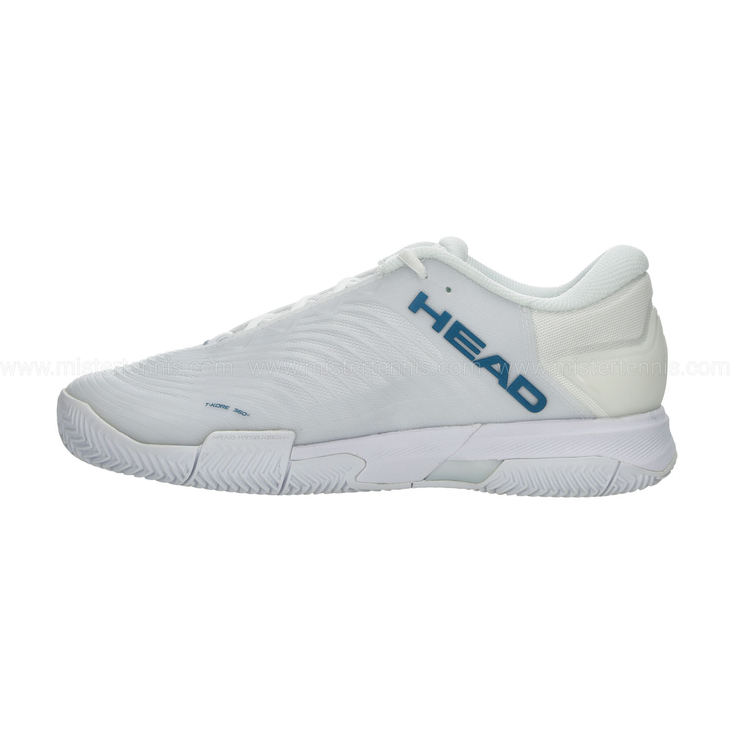 HEAD Revolt Pro 4.5 Clay - White/Twilight Blue