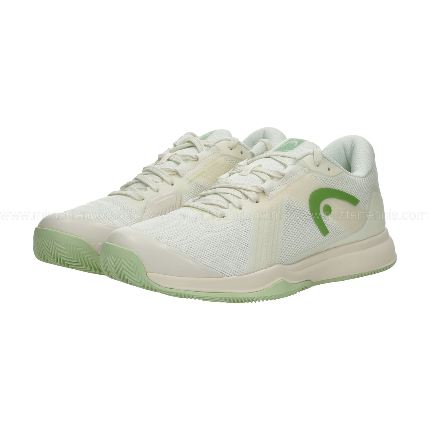 HEAD Sprint Team 4.0 Clay - Chalk White/Light Green