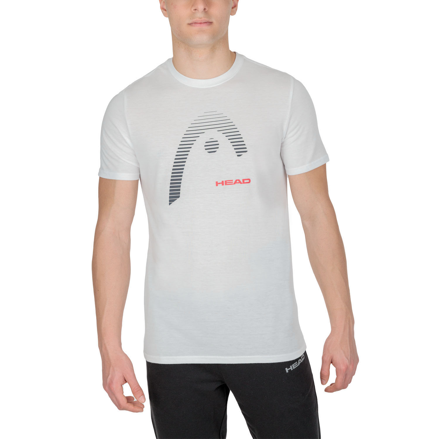HEAD Carl Logo Camiseta - White