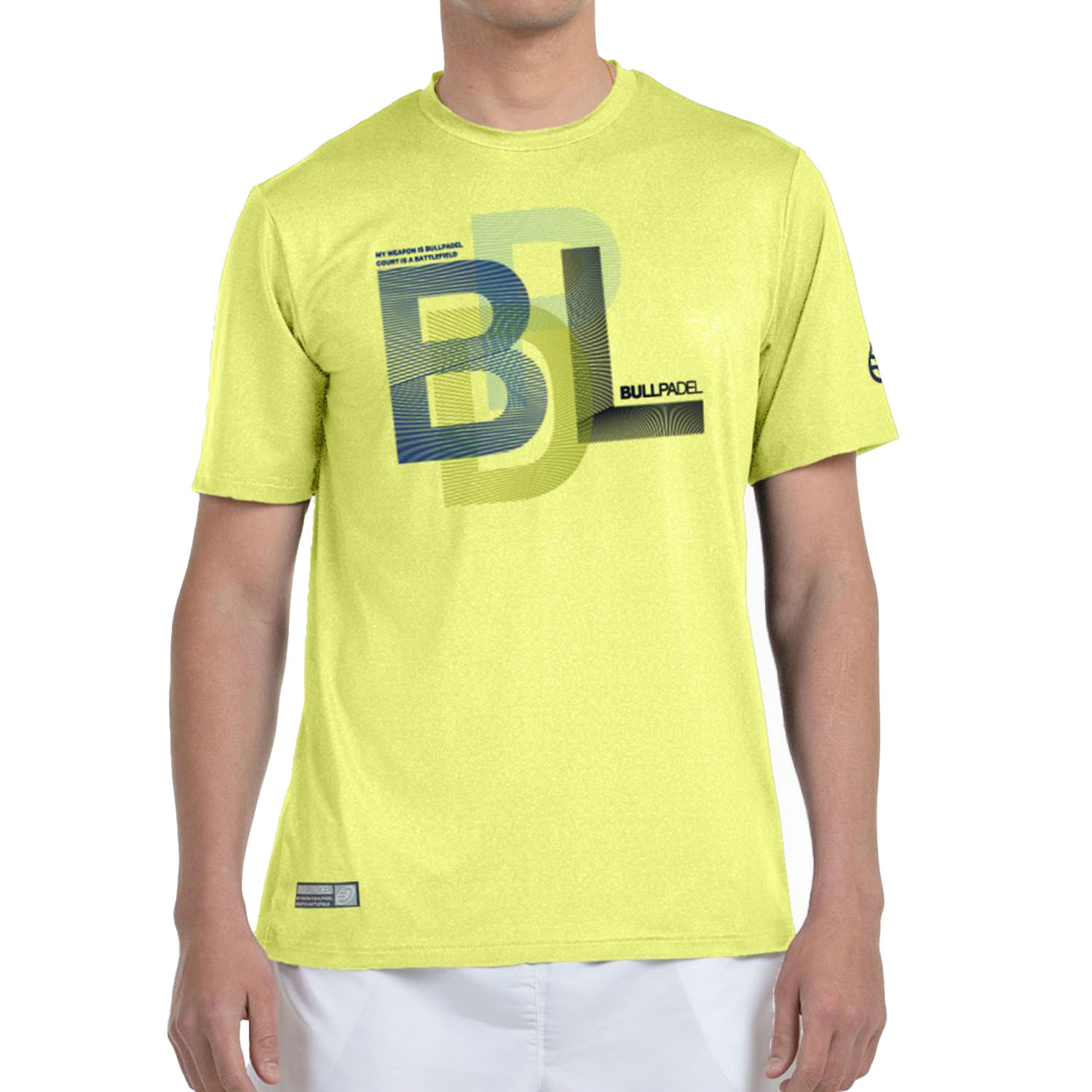 Bullpadel Bebas Camiseta - Lime Vigore