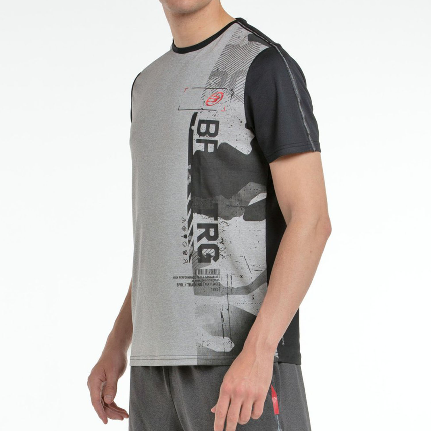 Bullpadel Estre Camiseta - Vigore Medium Grey