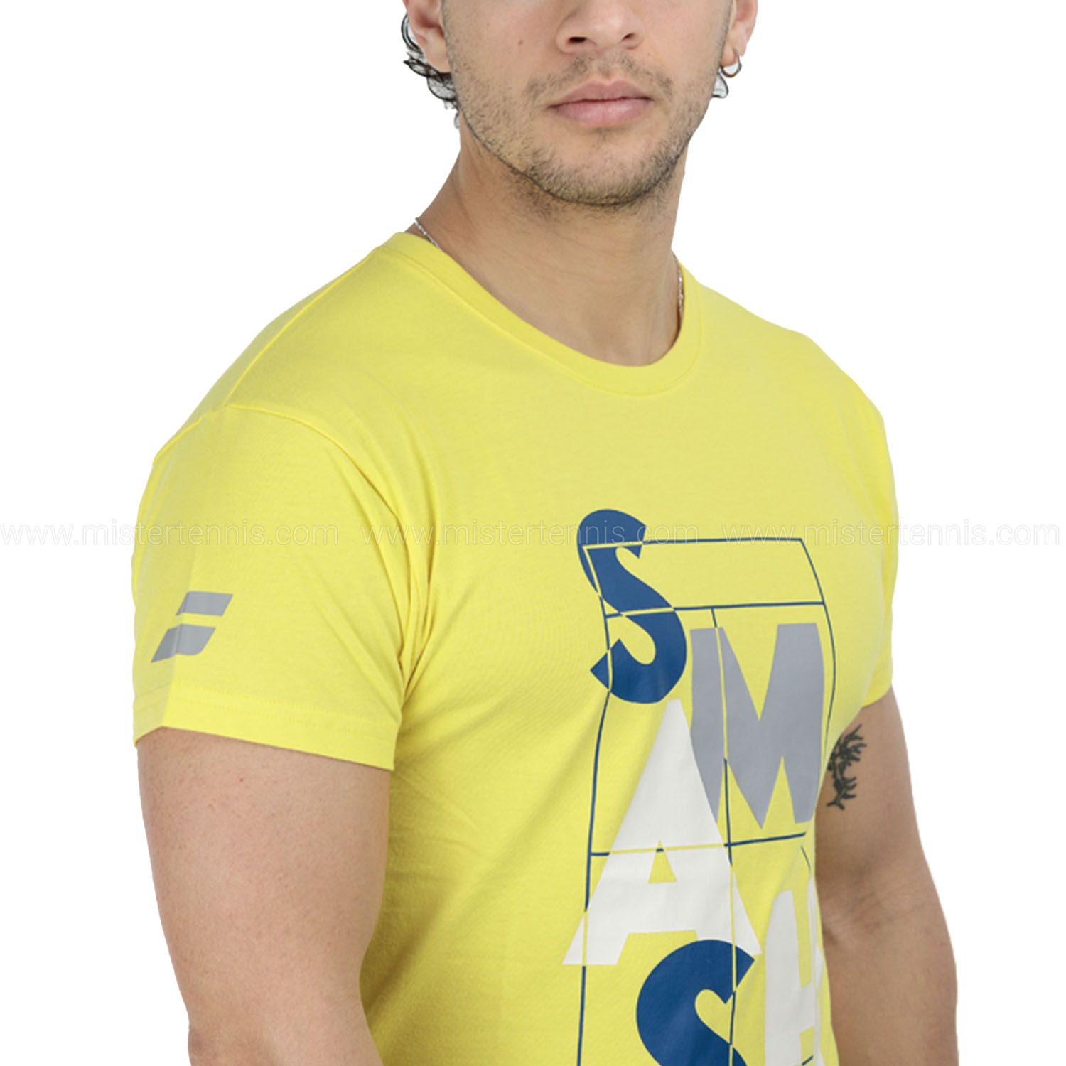 Babolat Exercise Message Logo Camiseta - Blazing Yellow