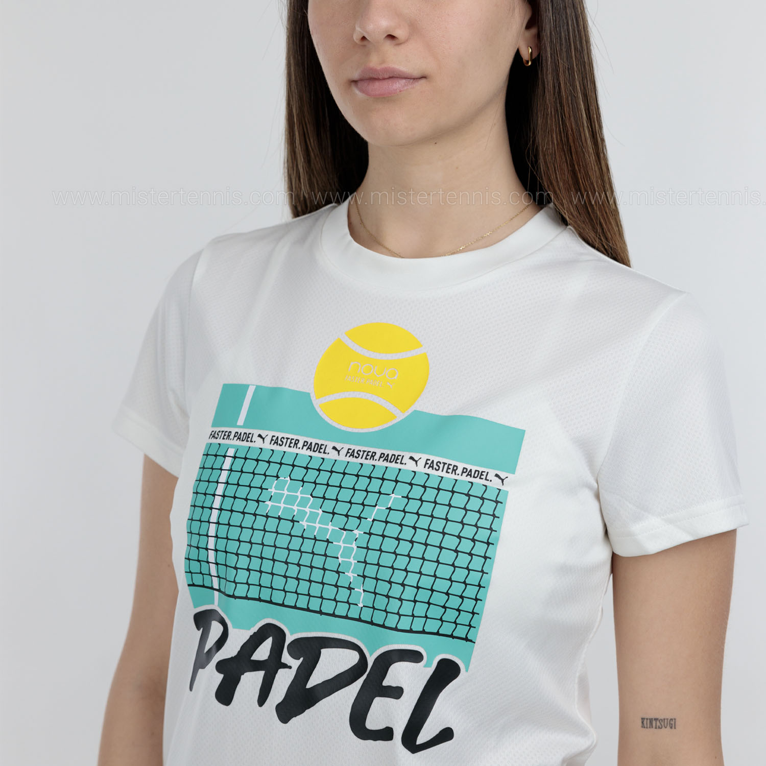 Puma Individual Graphic Camiseta - Puma White