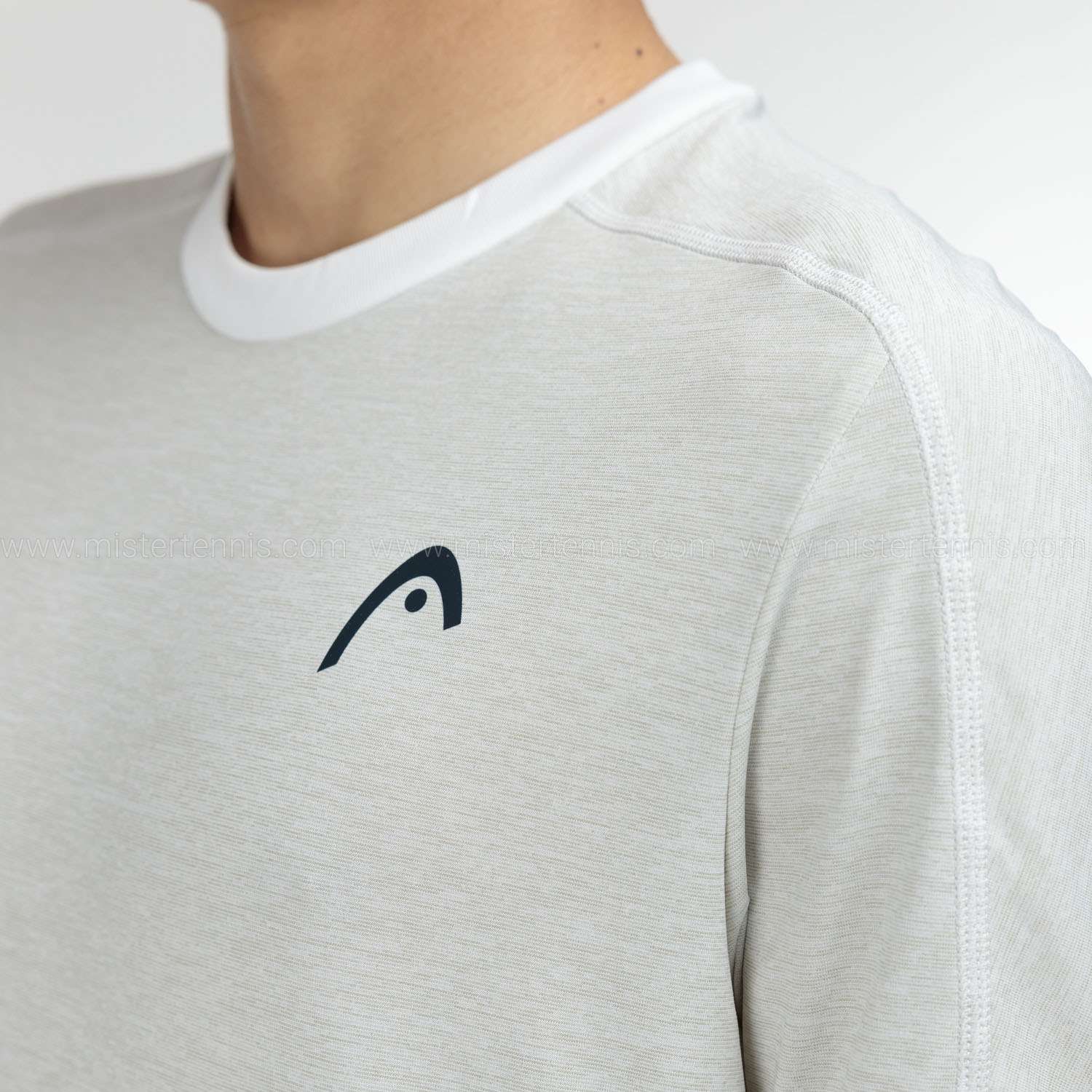 HEAD Play Tech Performance Camiseta - Willow Grey
